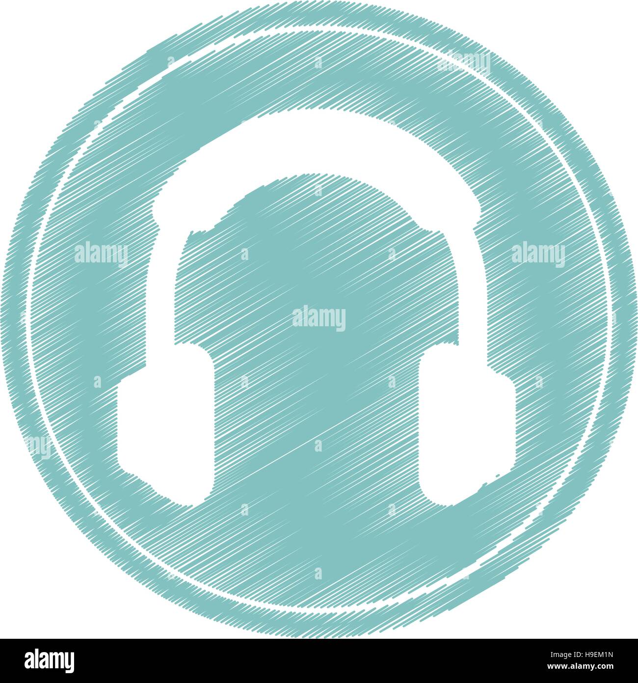 Isolated headphone device design Stock Vector Image & Art - Alamy