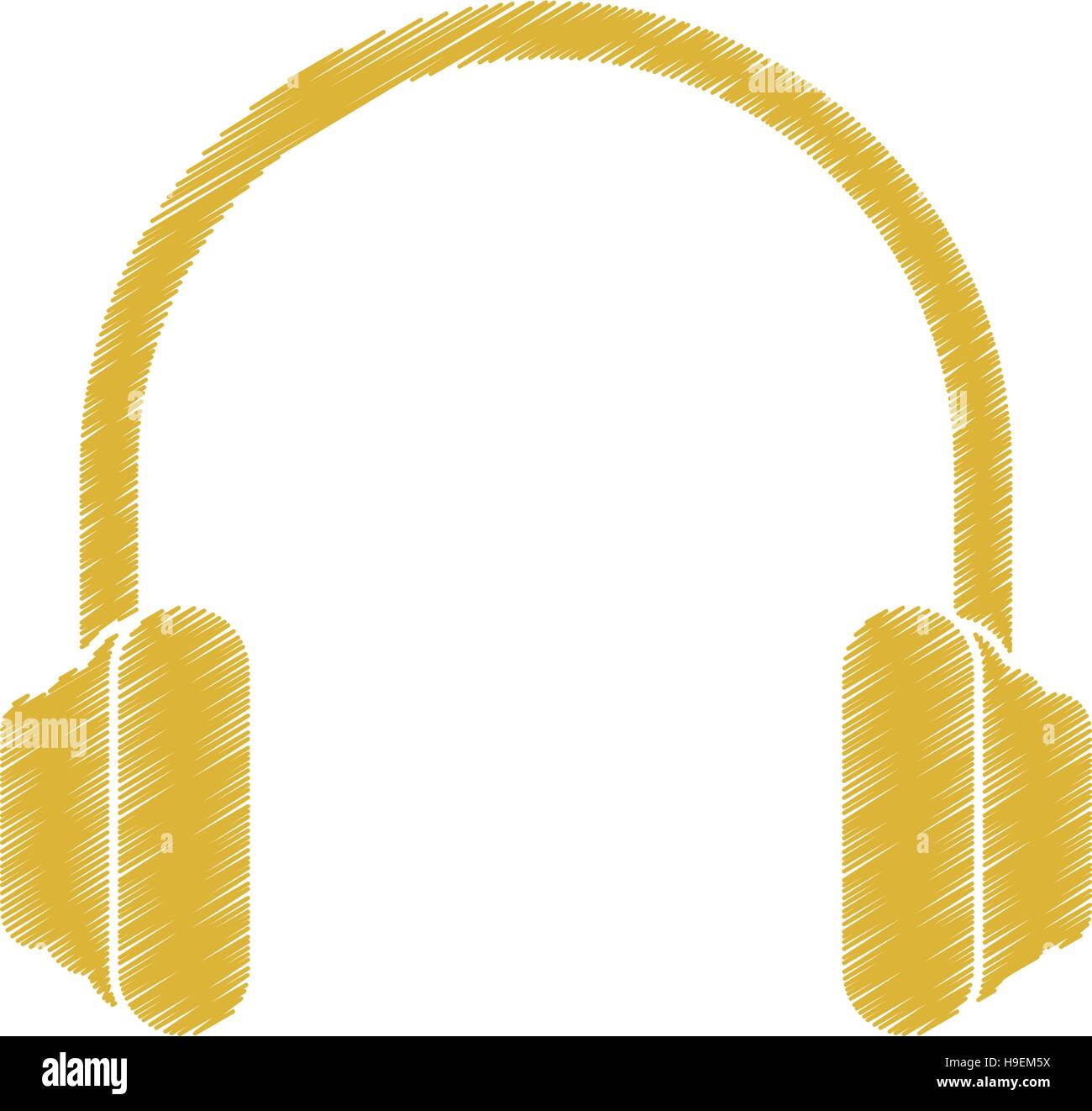 Isolated headphone device design Stock Vector Image & Art - Alamy