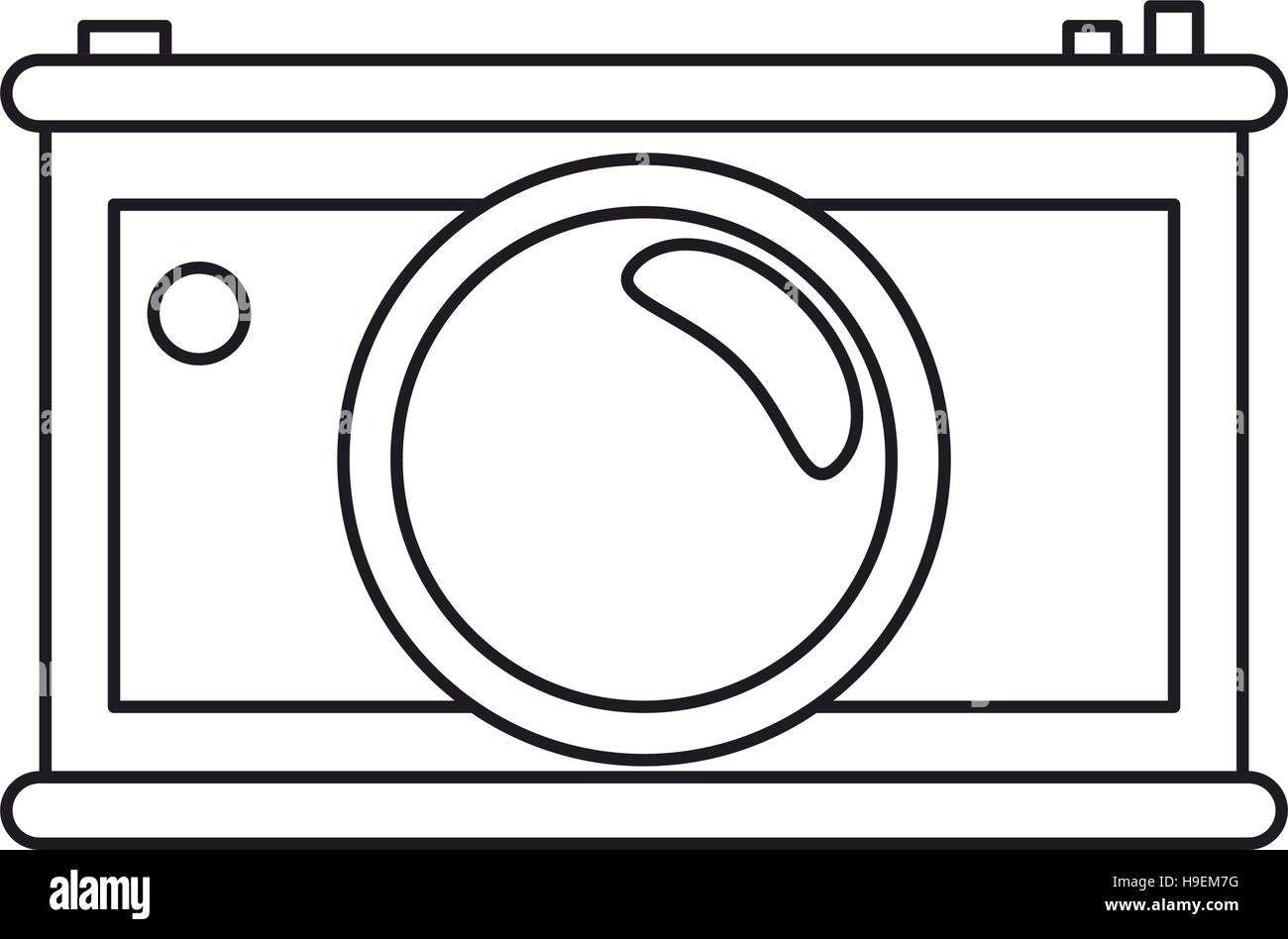 Isolated camera device design Stock Vector Image & Art - Alamy