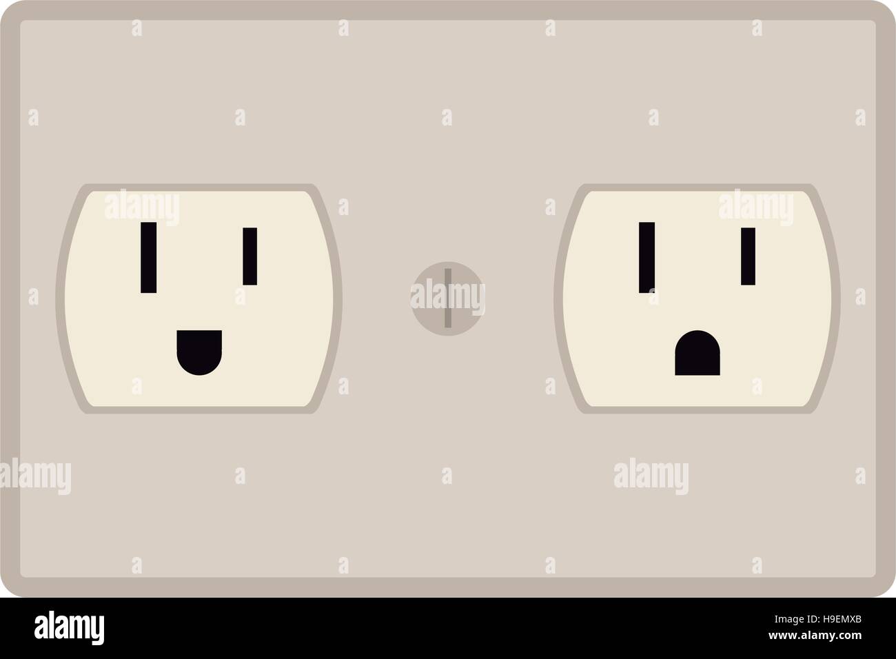 Isolated electric plug design Stock Vector Image & Art Alamy