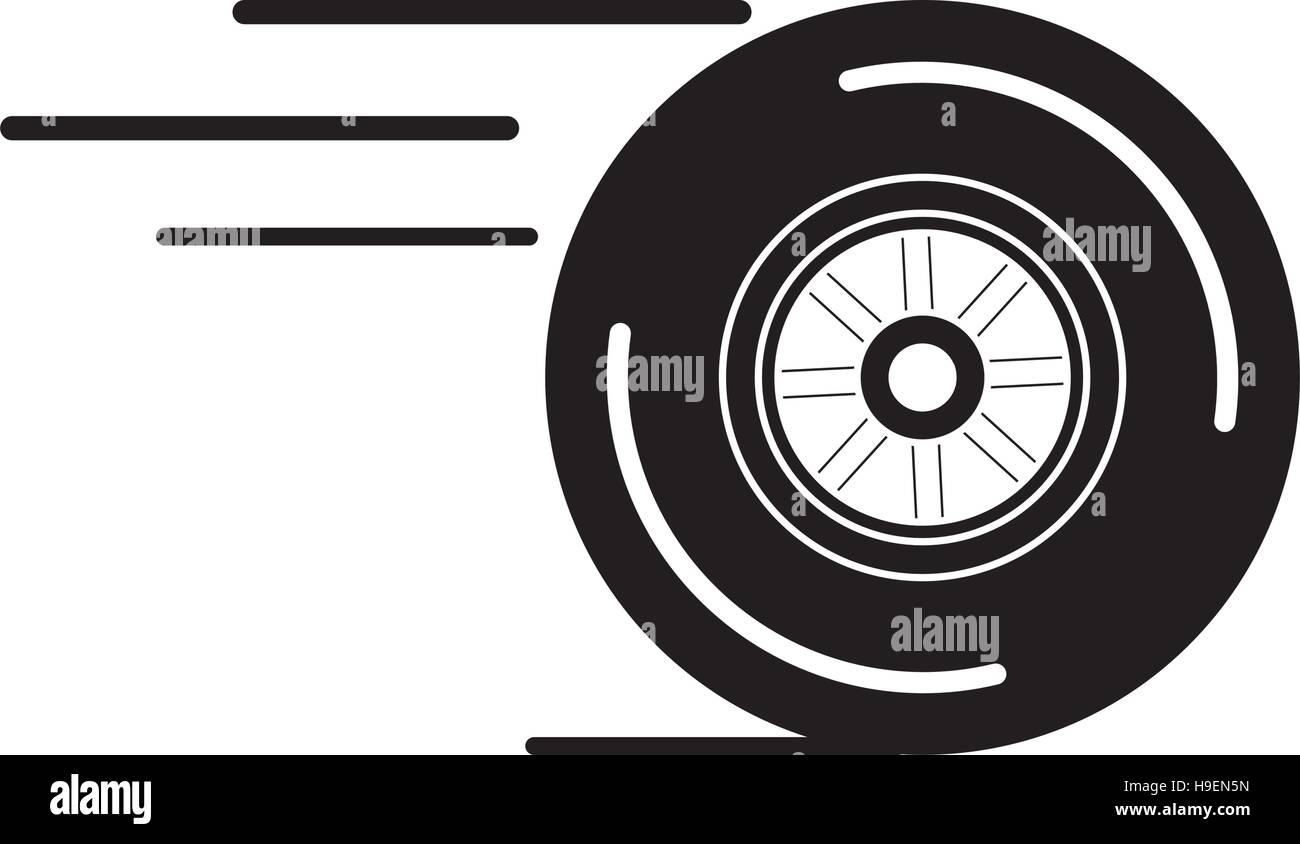 Isolated vehicle wheel design Stock Vector Image & Art - Alamy