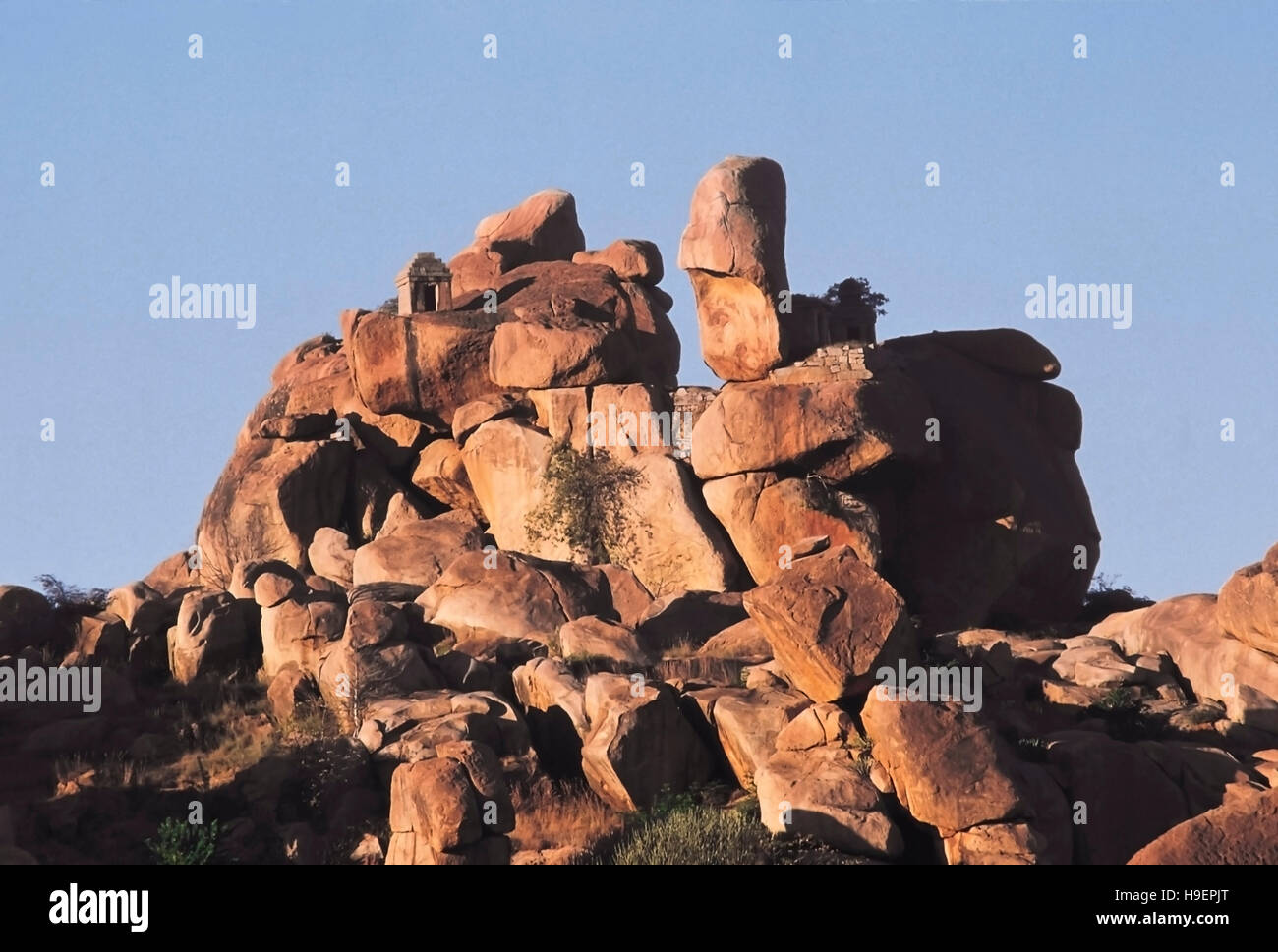Boulders, Hampi. Karnataka, India. Stock Photo