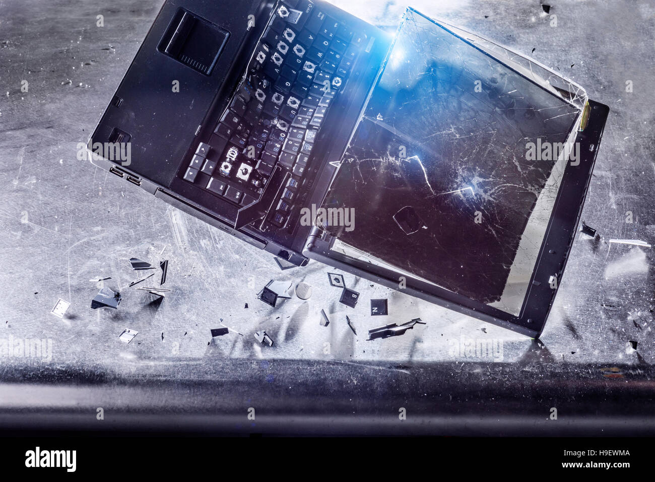 Smashing computer hires stock photography and images Alamy