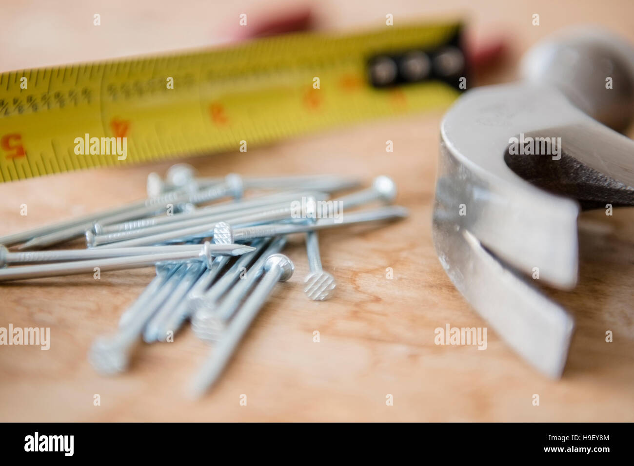 Hammer and nails hires stock photography and images Alamy