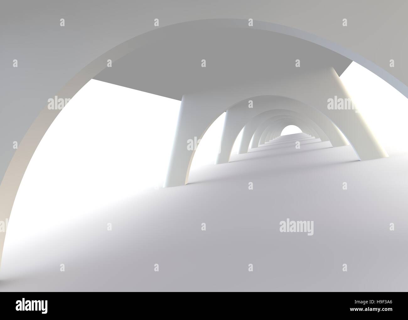 Abstract design of a bridge in modern style Stock Photo - Alamy