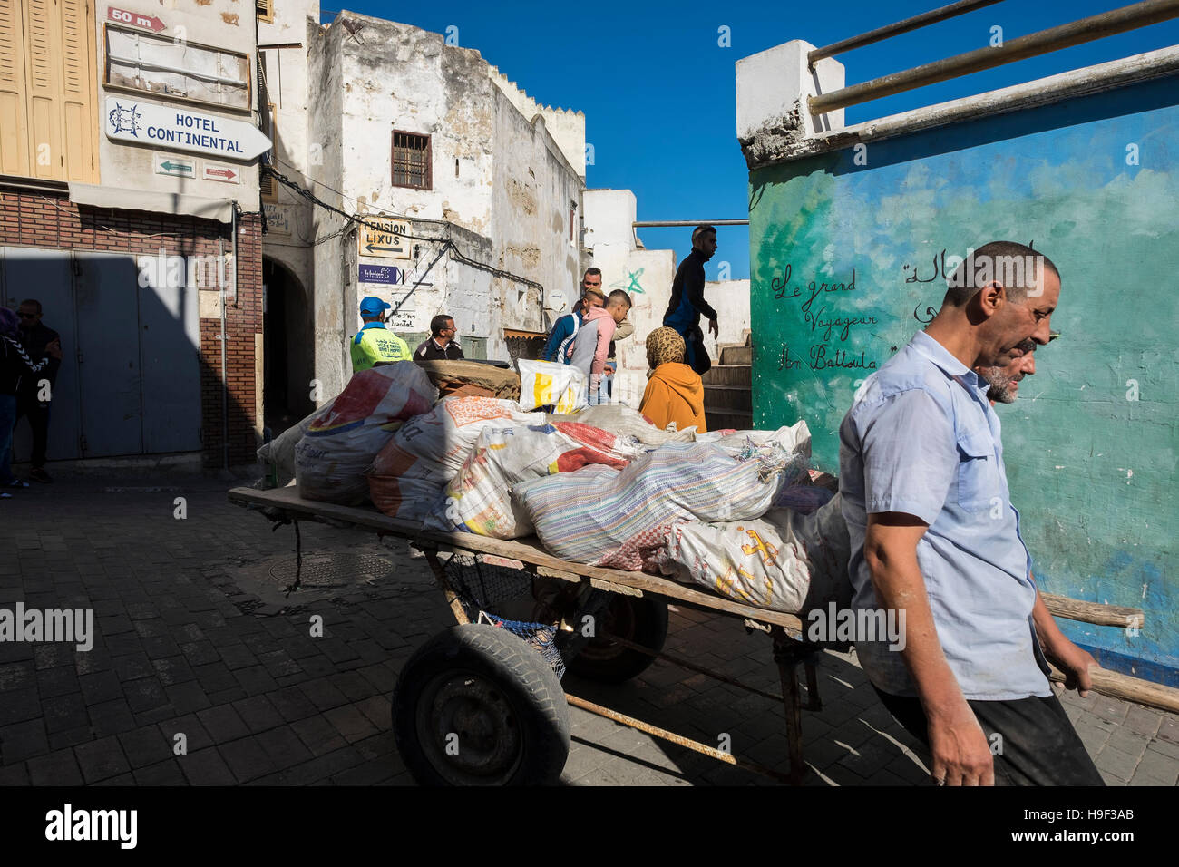 Morocco, Tangier, daily life Stock Photo