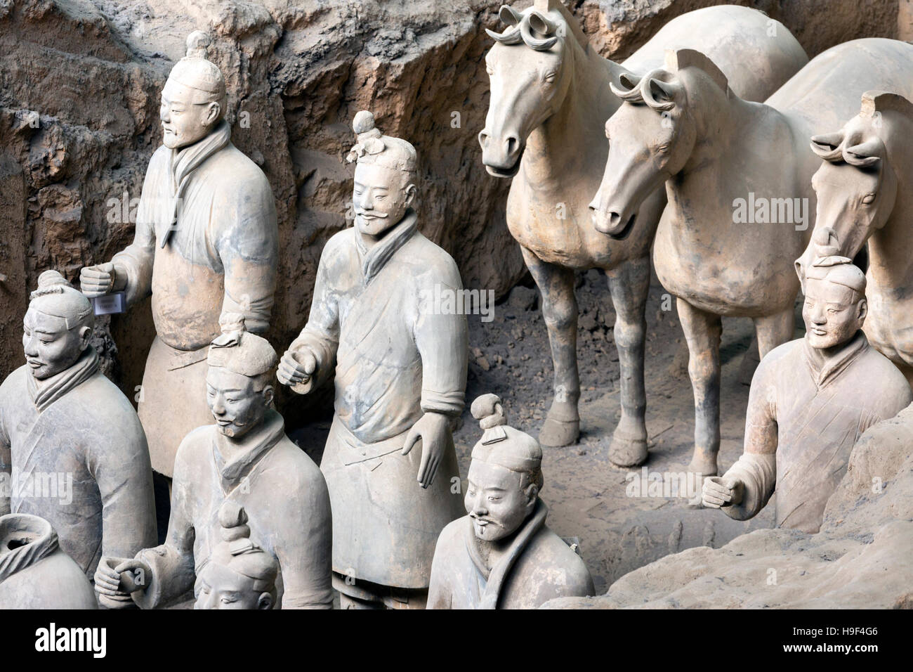 Museum of Qin TerraCotta Warriors, Xian, China Stock Photo Alamy
