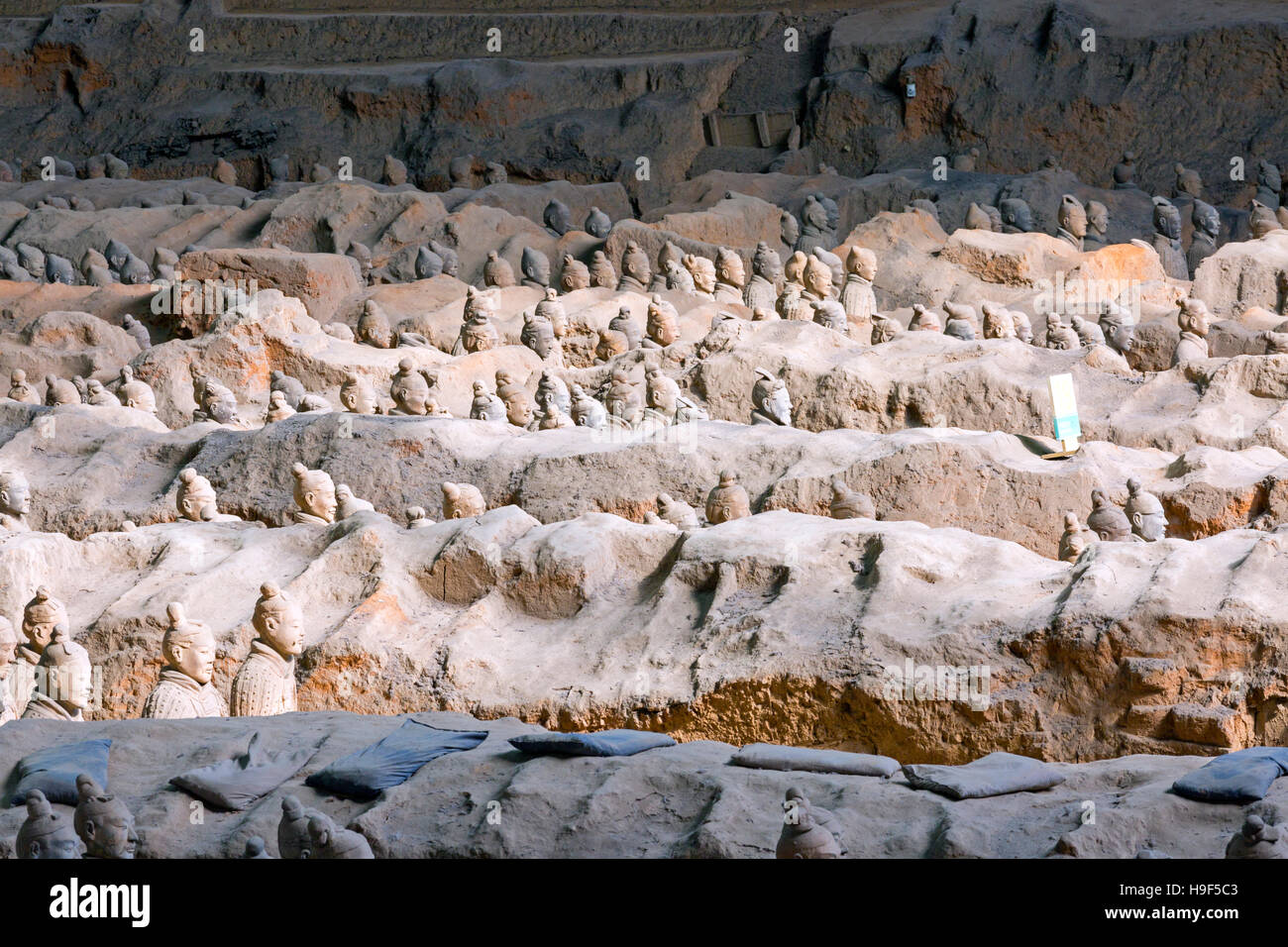 Museum of Qin TerraCotta Warriors, Xian, China Stock Photo