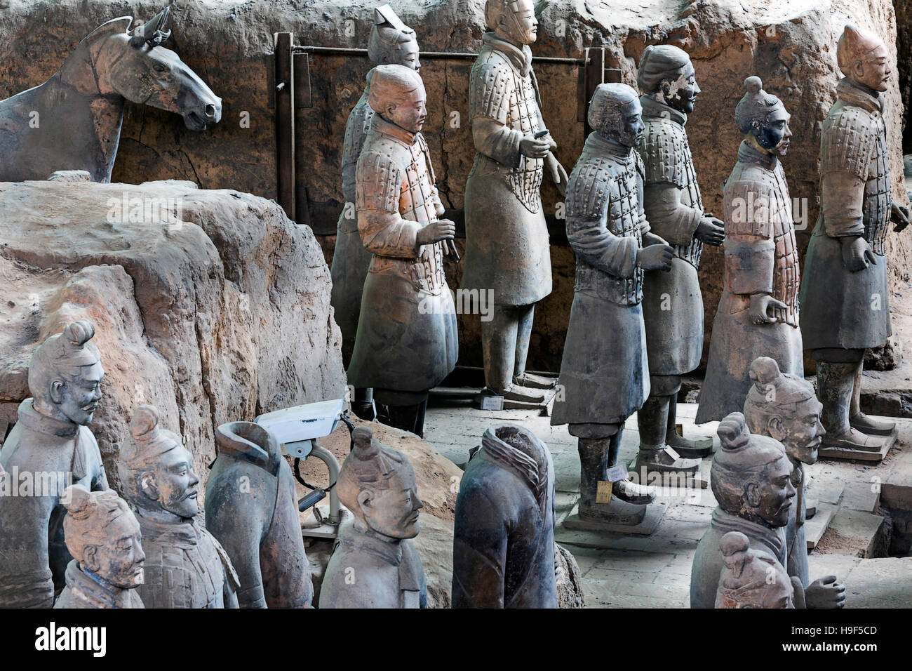 Museum of Qin TerraCotta Warriors, Xian, China Stock Photo Alamy