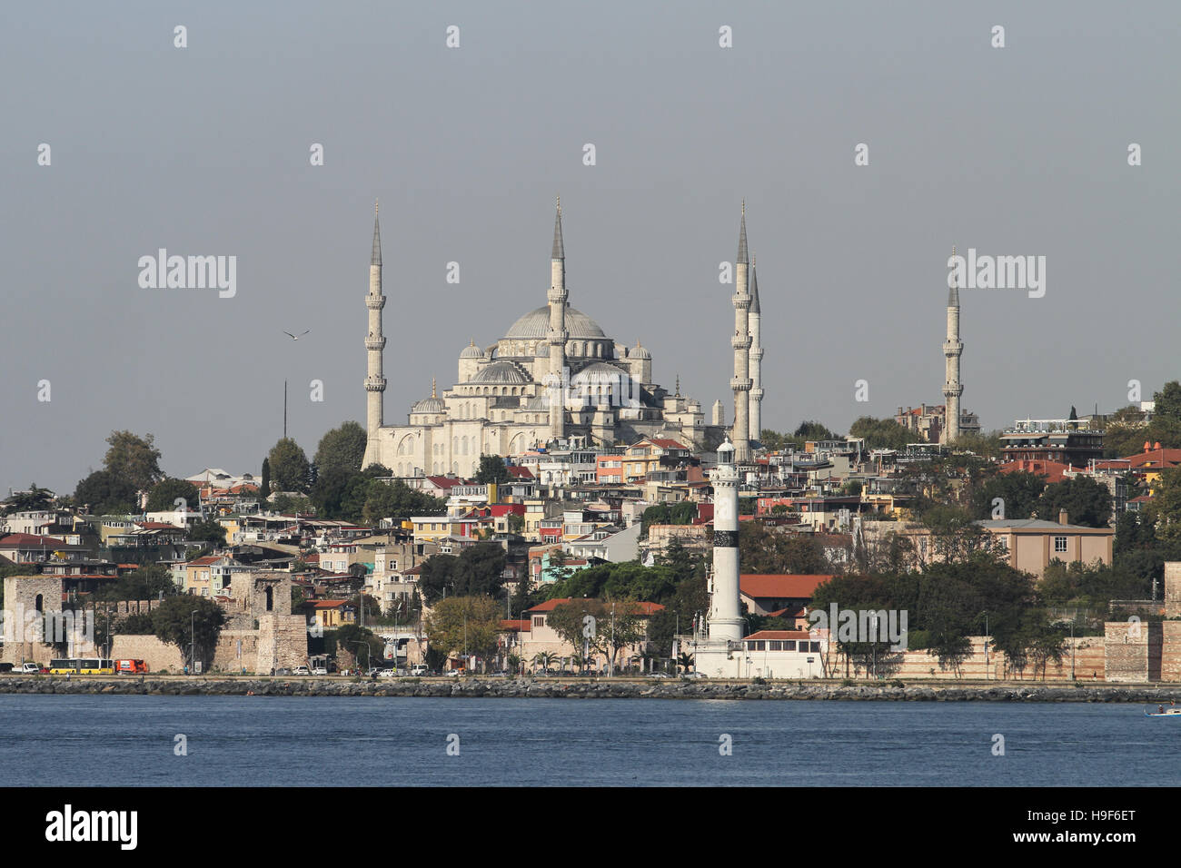 Sultanahmet Blue Mosque in Istanbul City, Turkey Stock Photo - Alamy