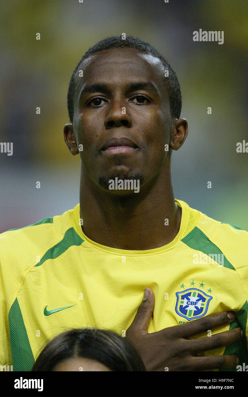 ROQUE JUNIOR BRAZIL SAITAMA STADIUM SAITAMA JAPAN 26 June 2002 Stock Photo  - Alamy