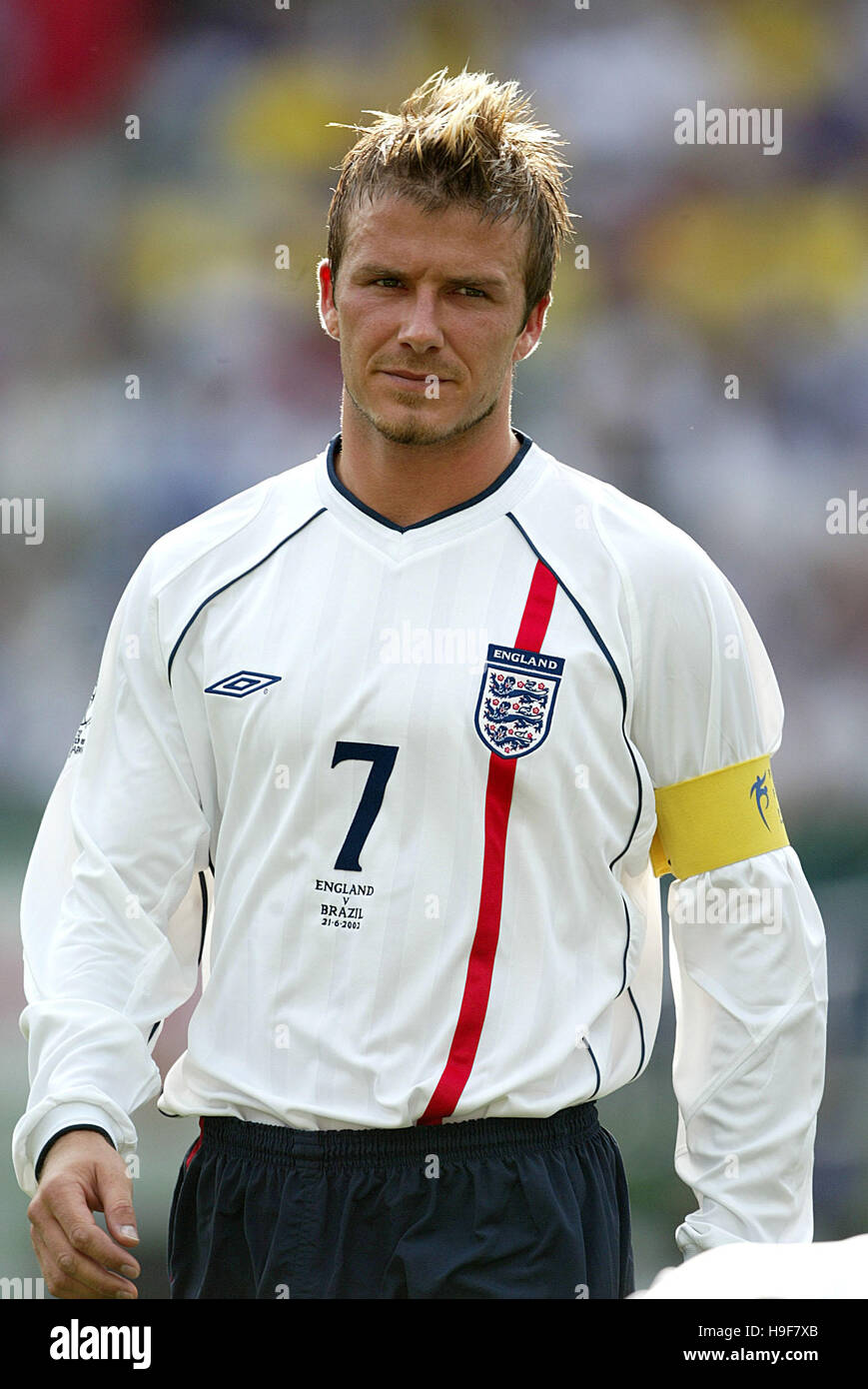 DAVID BECKHAM ENGLAND & MANCHESTER UNITED FC ECOPA STADIUM