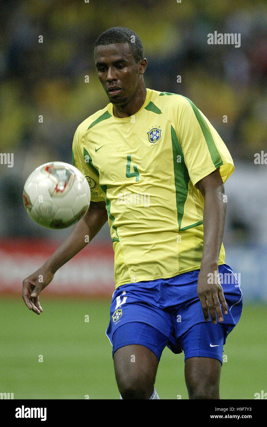 ROQUE JUNIOR BRAZIL SAITAMA STADIUM SAITAMA JAPAN 26 June 2002 Stock Photo  - Alamy