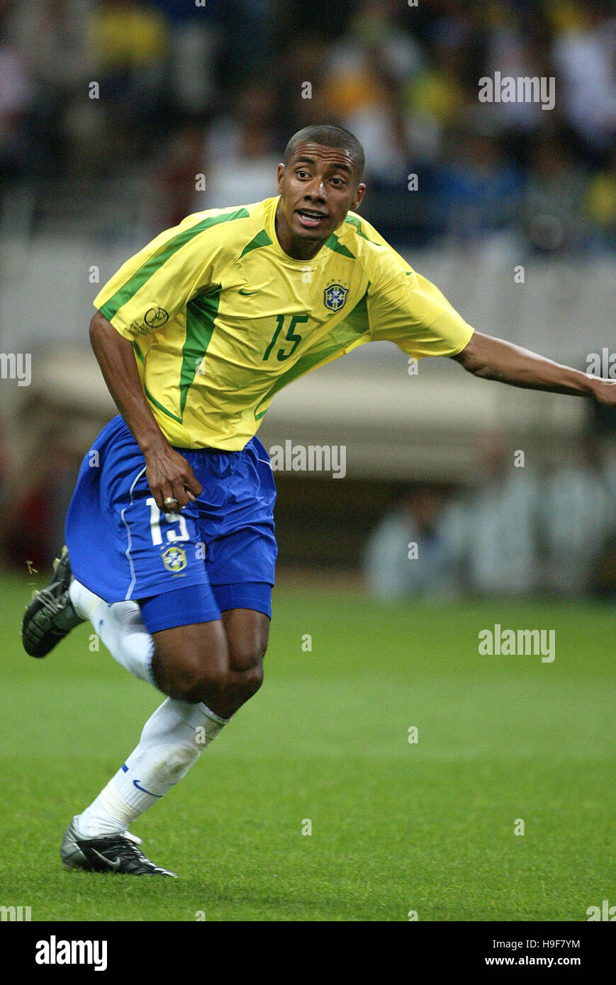 ROQUE JUNIOR BRAZIL SAITAMA STADIUM SAITAMA JAPAN 26 June 2002 Stock Photo  - Alamy