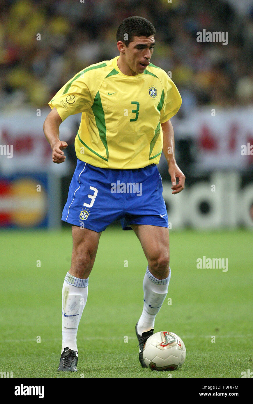 ROQUE JUNIOR BRAZIL SAITAMA STADIUM SAITAMA JAPAN 26 June 2002 Stock Photo  - Alamy