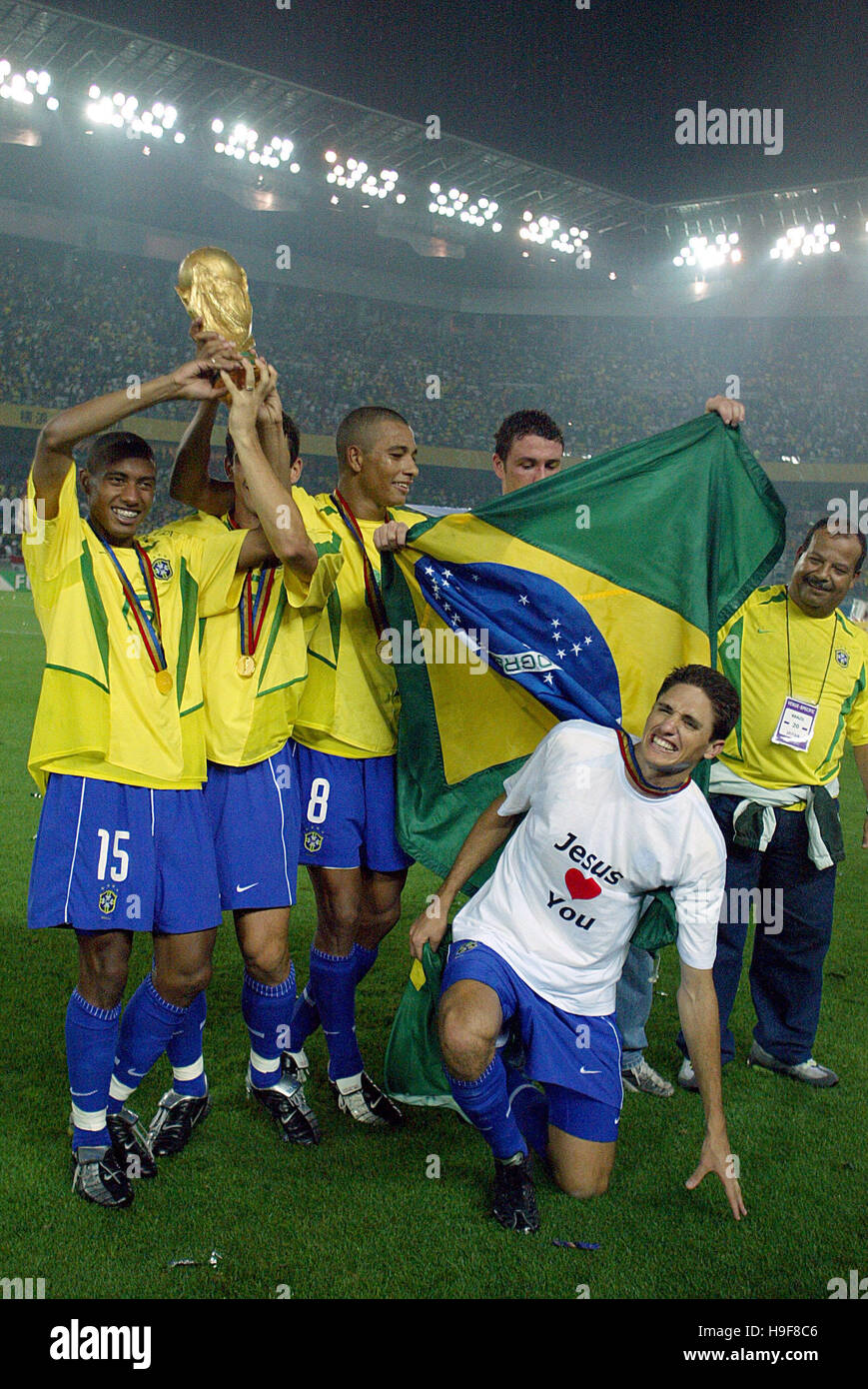 Brazil's 2002 World Cup winning team - Who were the players and