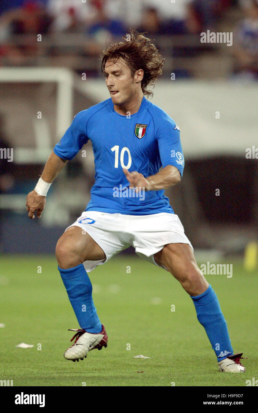 Totti Italy 2002 - Francesco Totti Italy As Roma Ibaraki Kashima Stadium Ibaraki Japan Stock Photo Alamy