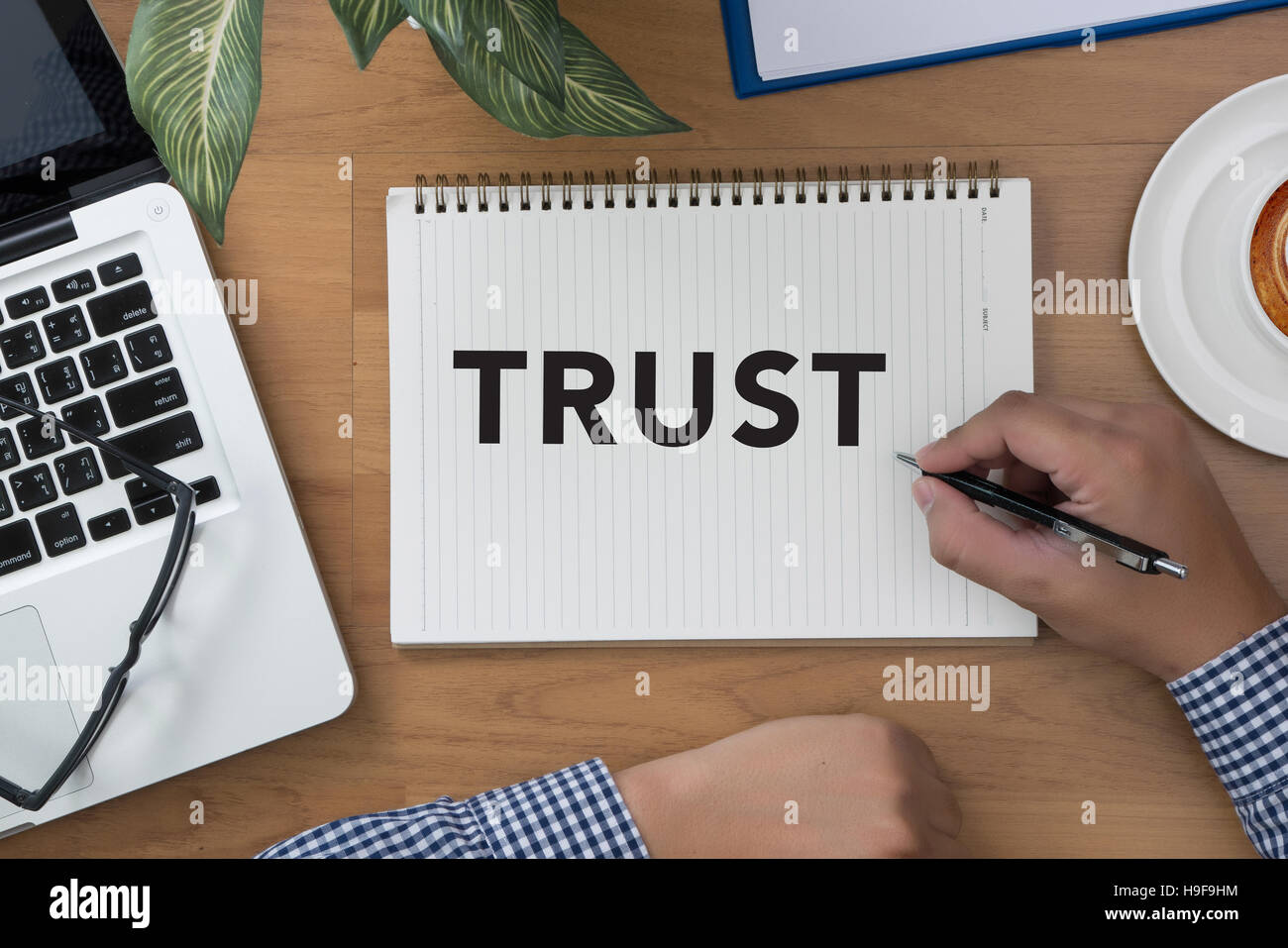 Trust - Business Concept Stock Photo