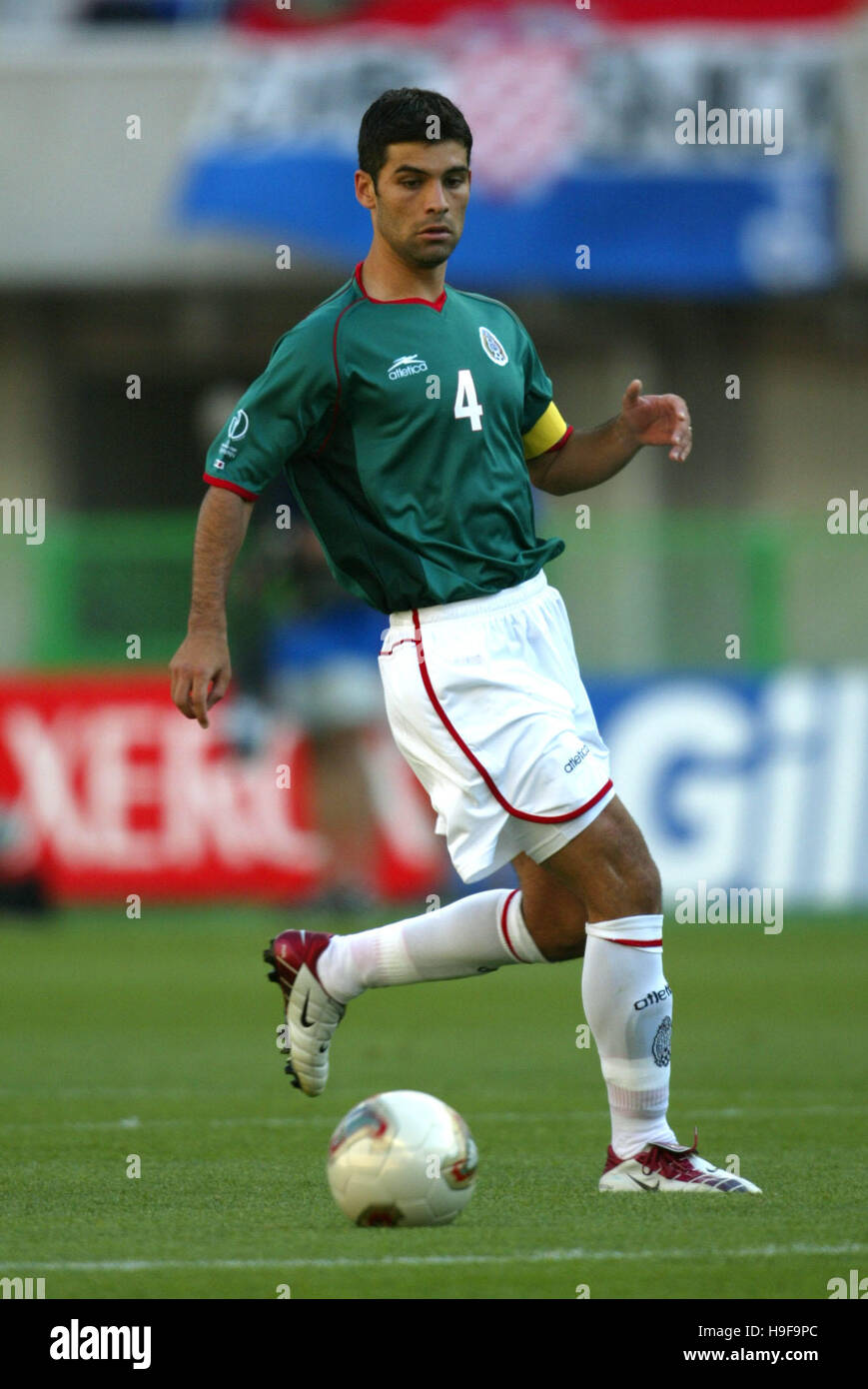 RAFAEL MARQUEZ MEXICO NIIGATA STADIUM BIG SWAN NIIGATA JAPAN 03 June