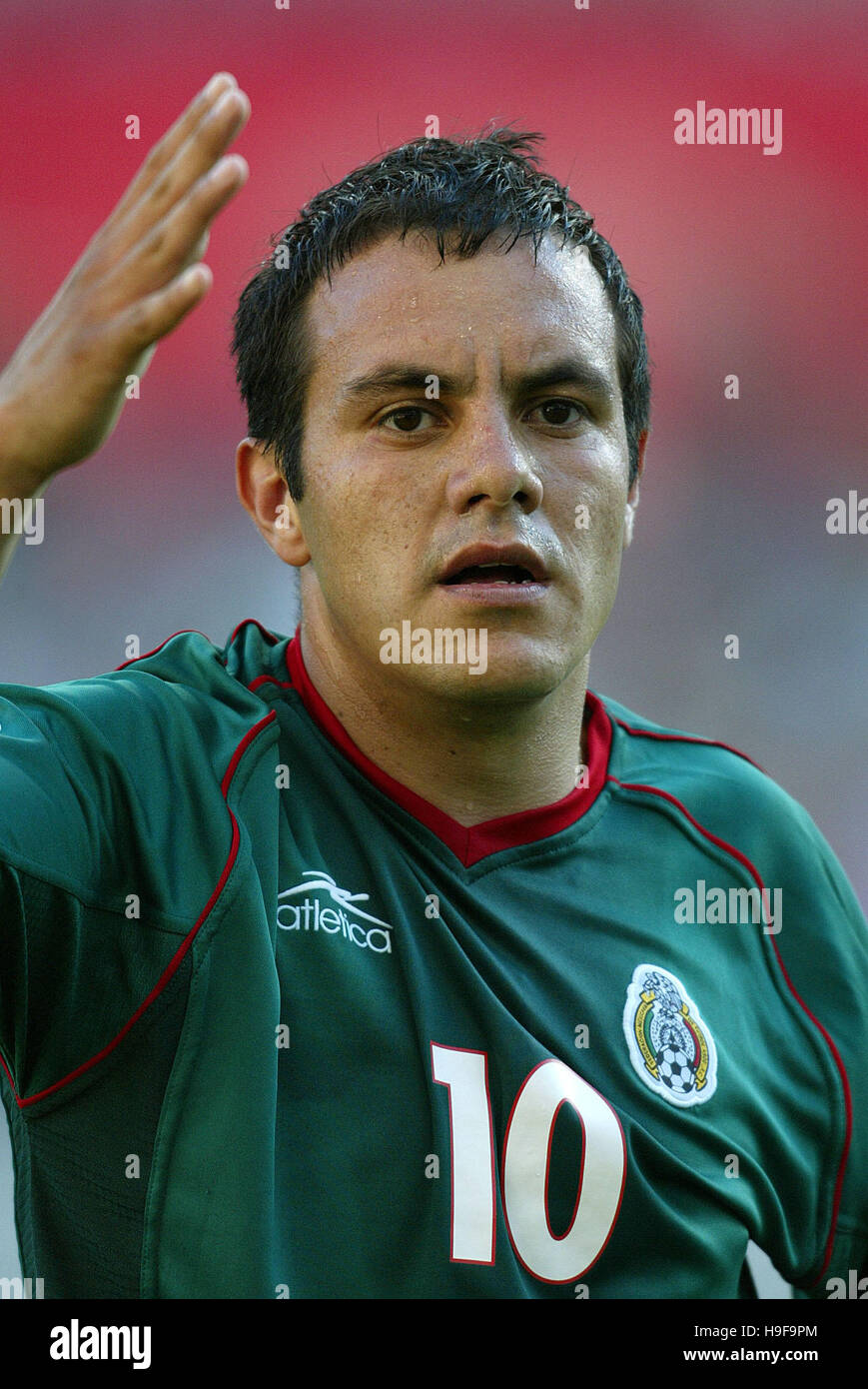 CUAUHTEMOC BLANCO MEXICO NIIGATA STADIUM BIG SWAN NIIGATA JAPAN 03 June