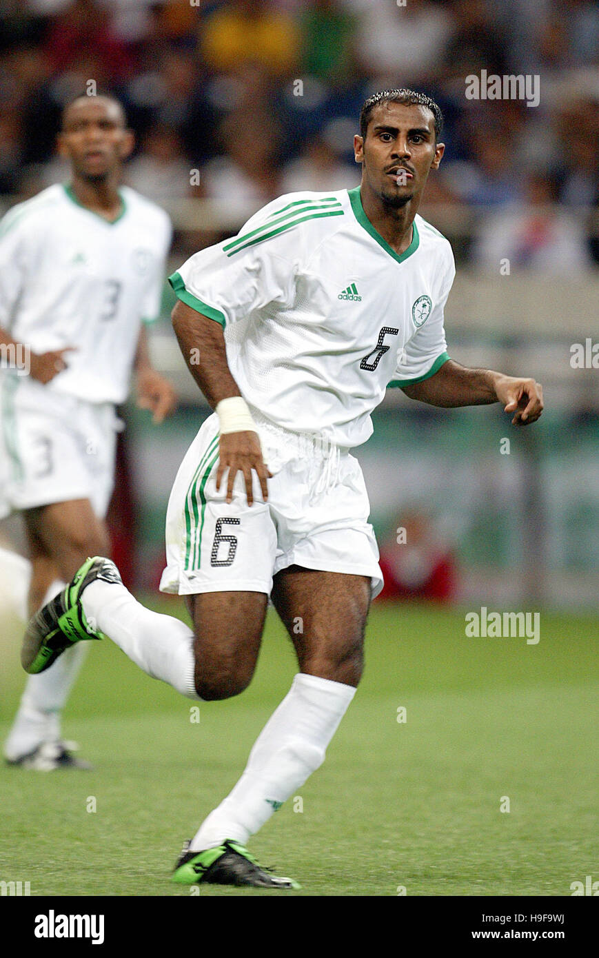 FOUZI AL SHEHRI SAUDI ARABIA SAITAMA STADIUM SAITAMA JAPAN 06 June 2002