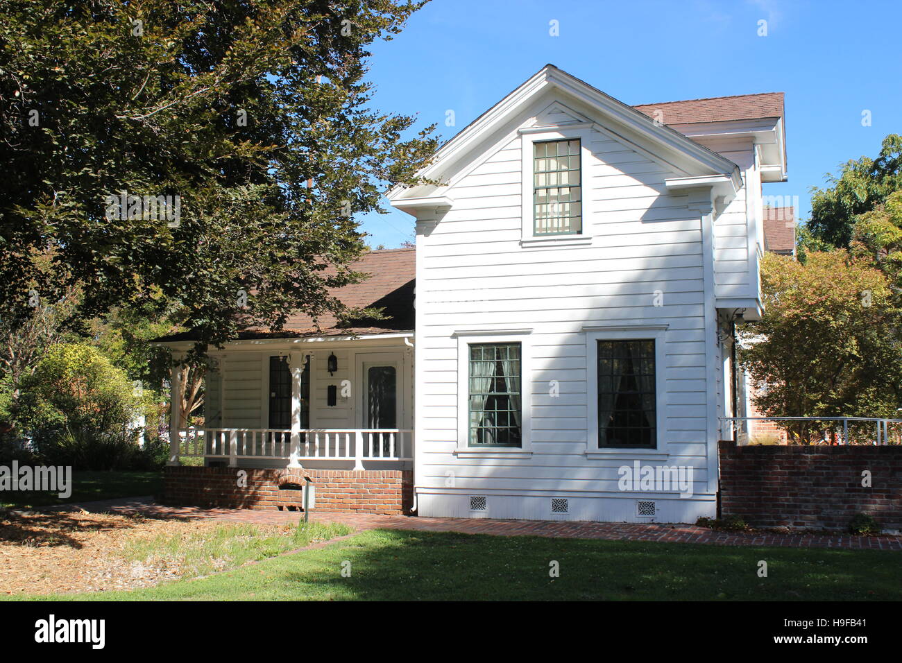 Luther Burbank House, Santa Rosa, California Stock Photo Alamy