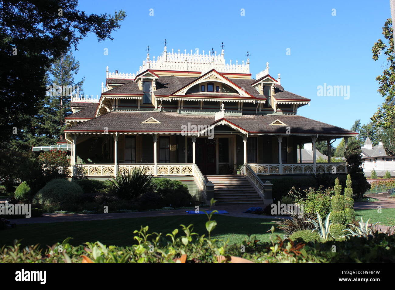Mabelton, McDonald Mansion, Santa Rosa, California Stock Photo Alamy