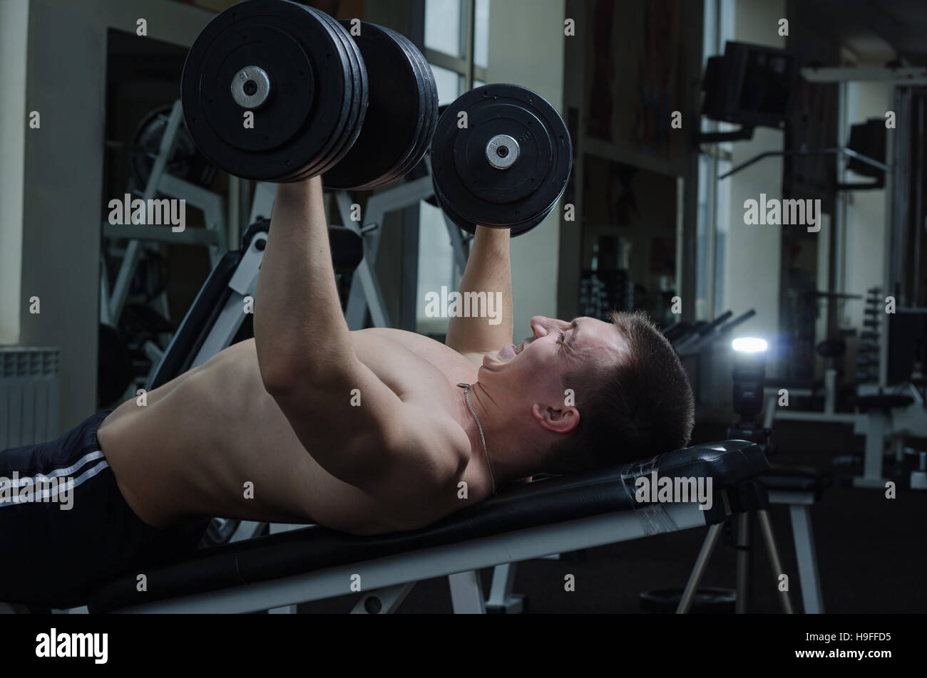 Incline Dumbbell Bench Press - Chest Exercise for Gym 