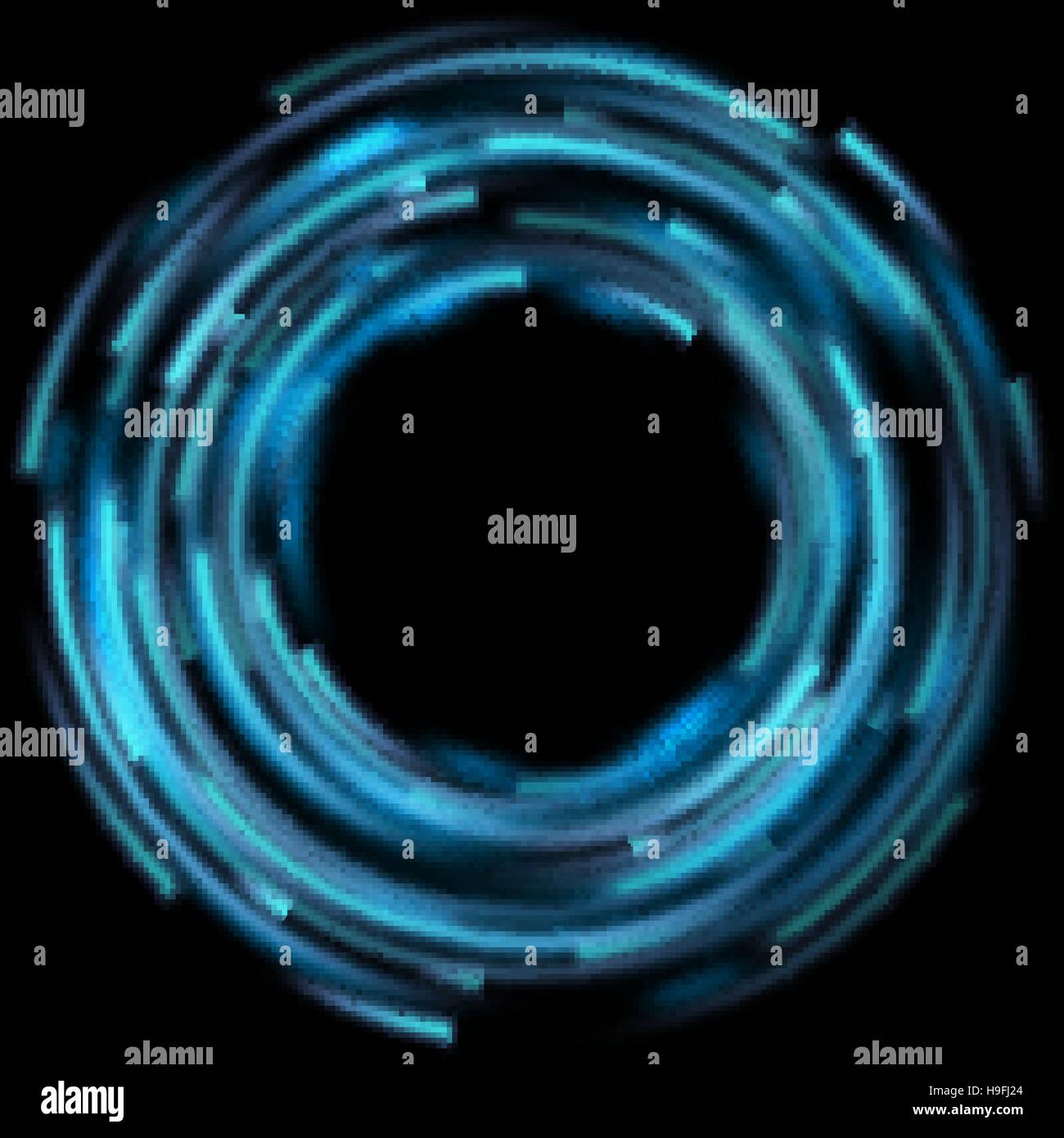 Glowing festive blue light Stock Vector Images Alamy