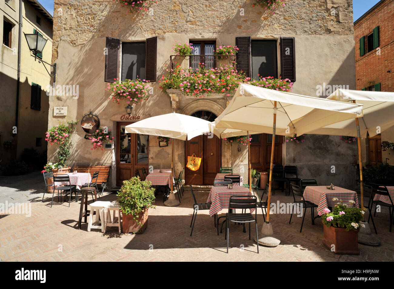 italy, tuscany, pienza Stock Photo