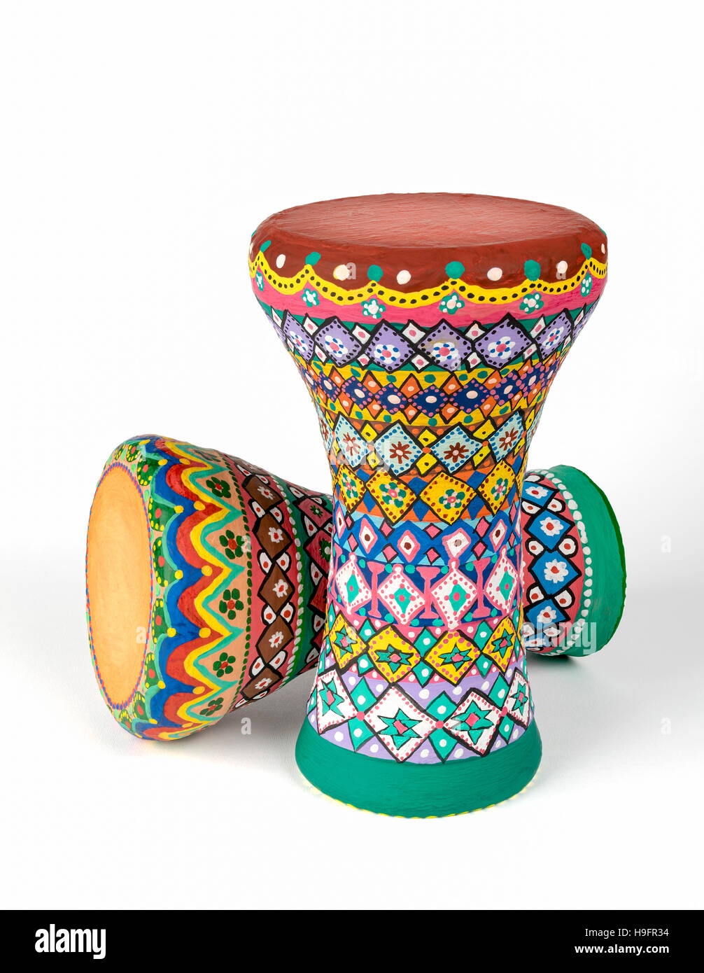 3 Darabukas (Tunisia) drum like instrument Derboukas, Darabuka, Derbouka  Stock Photo - Alamy