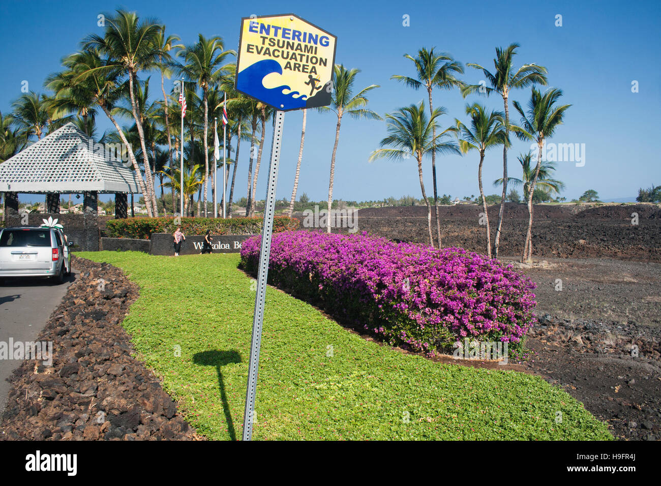 Tsunami hazard area hawaii