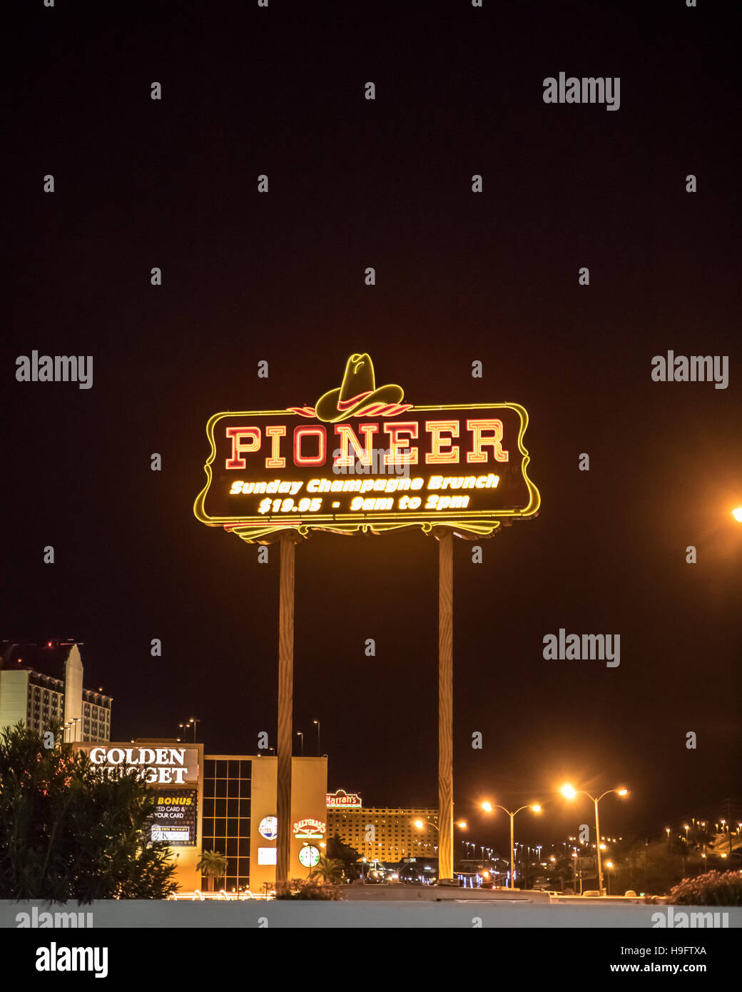 Hotel Casino in Laughlin Nevada USA along the Colorado River Stock