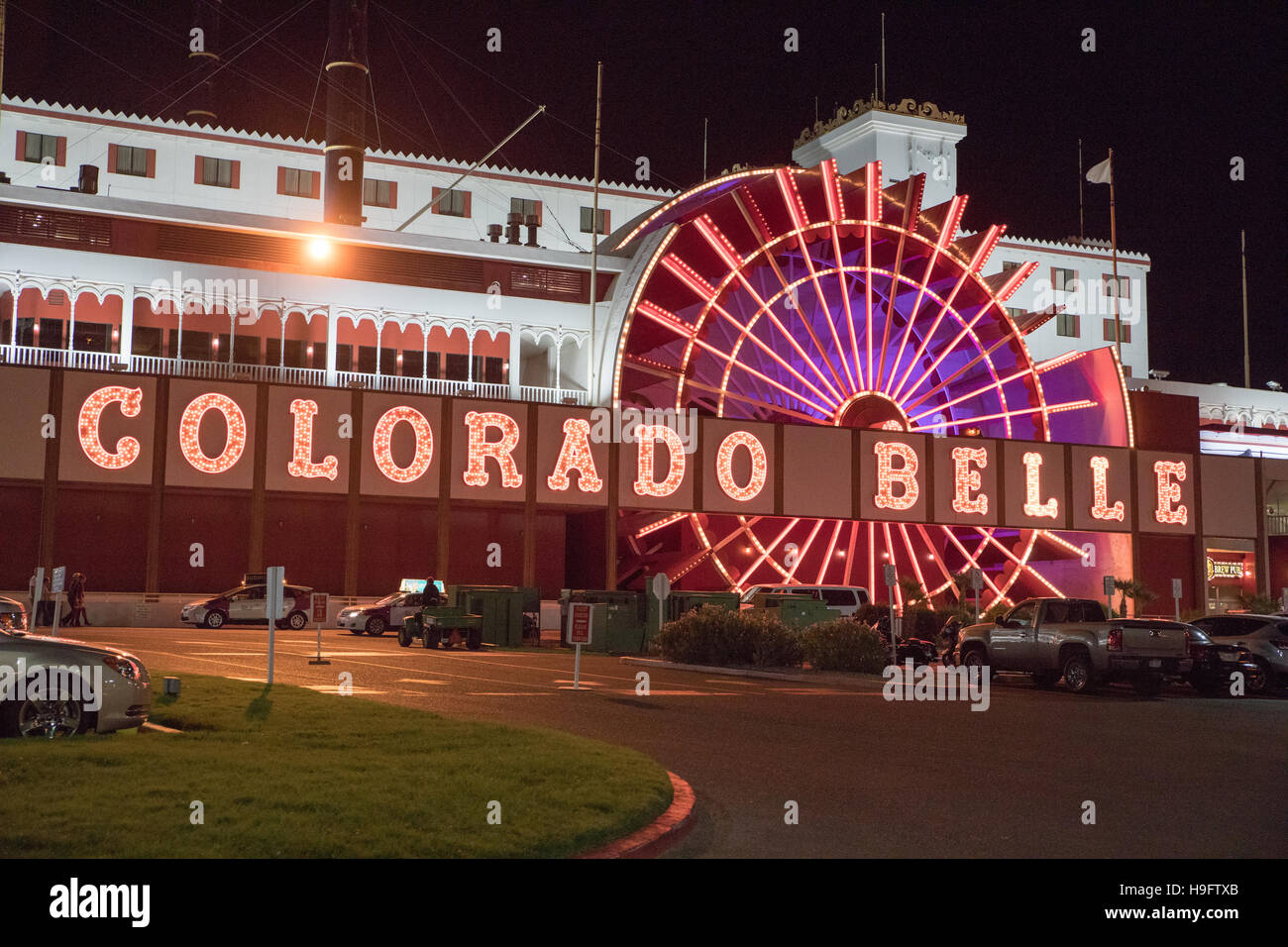 The Colorado Belle Hotel Casino in Laughlin Nevada USA along the