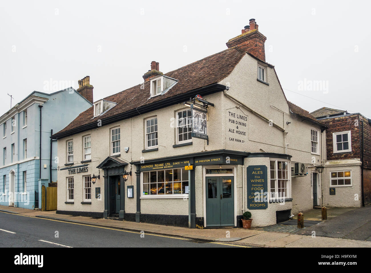 The Limes Public House Restaurant Preston Street Faversham Shepherd
