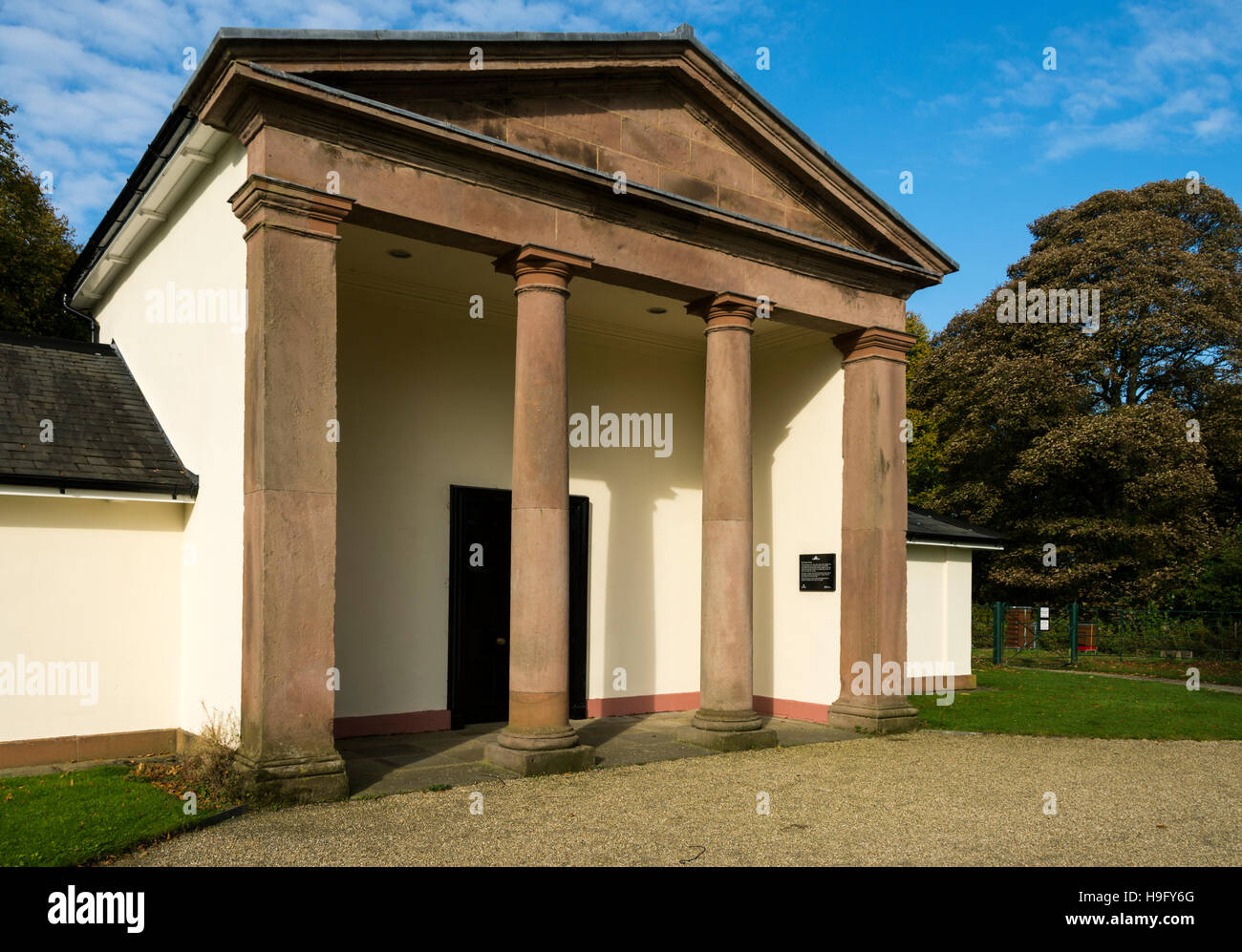 The Dower House at Heaton Park, Manchester, England, UK.  Home of the Manchester and District Beekeepers Association. Stock Photo