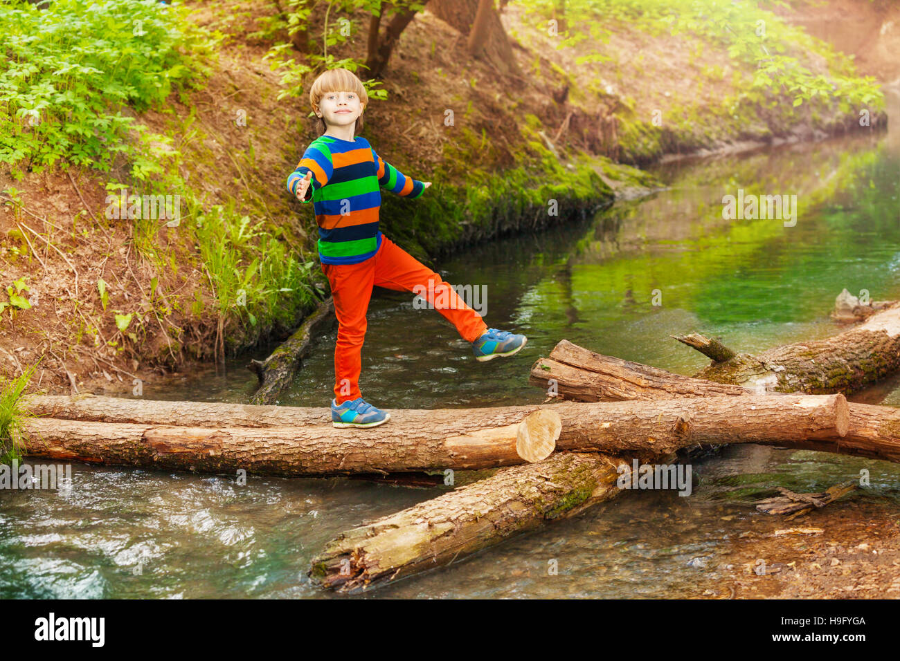 Boys water park in summer hi-res stock photography and images - Alamy