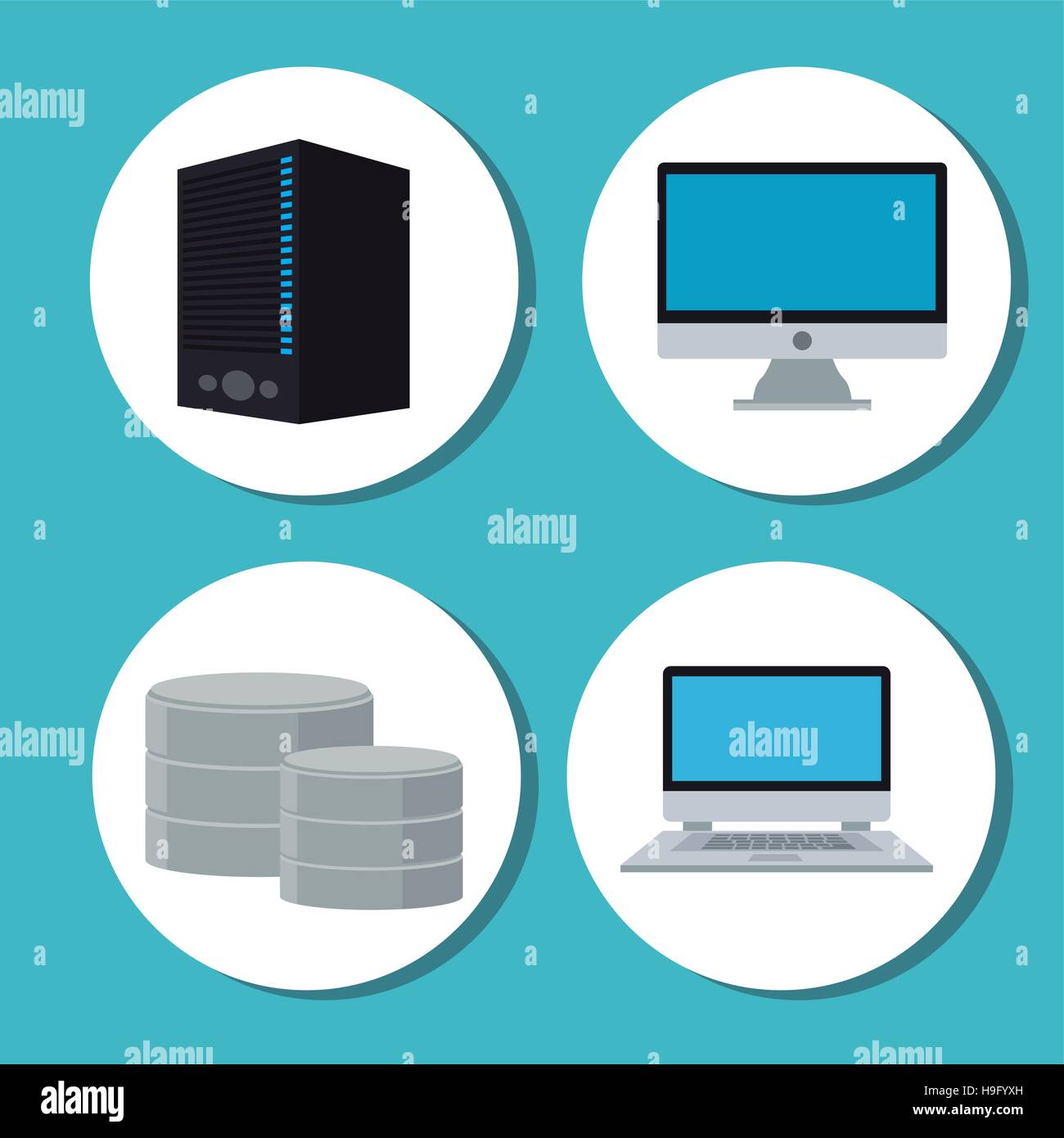 Colorful cyber security system design Stock Vector Image & Art - Alamy