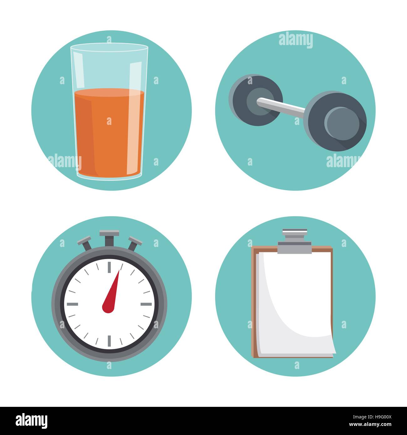 Icon set of Healthy lifestyle design Stock Vector Image & Art - Alamy