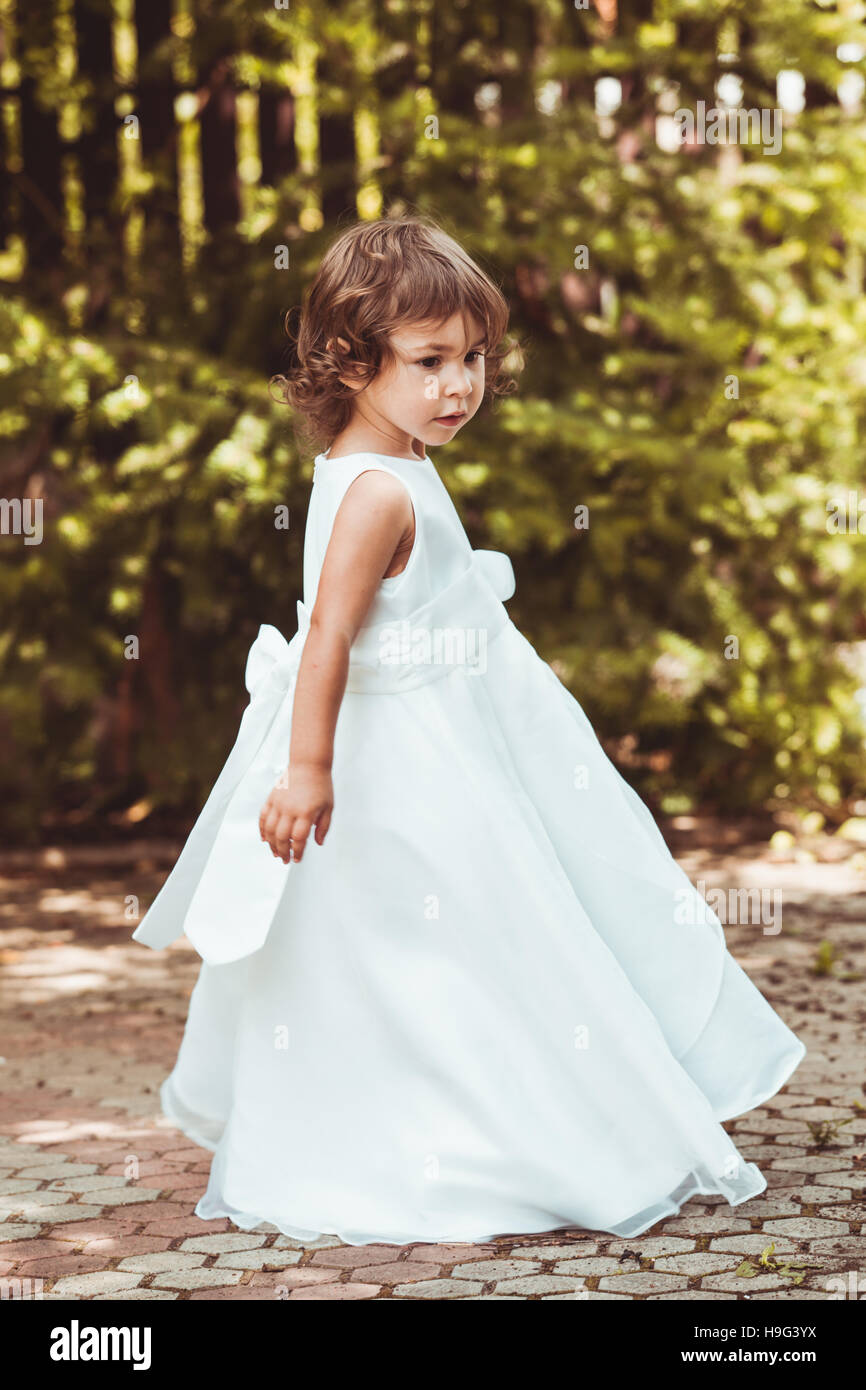 Girl in dress Stock Photo - Alamy