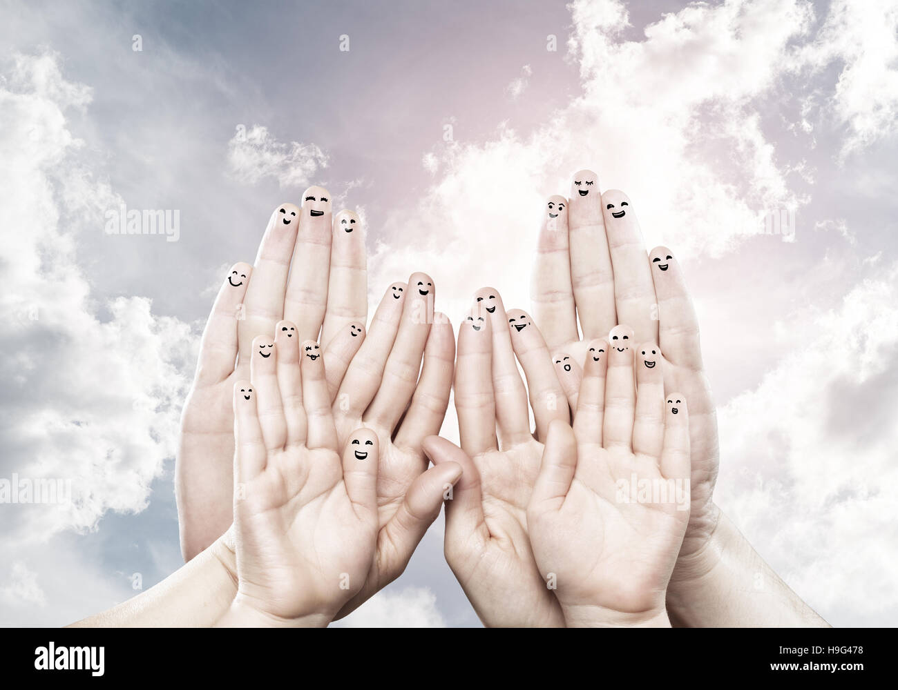 Sentimental Protection Feeling of family protection Stock Photo - Alamy