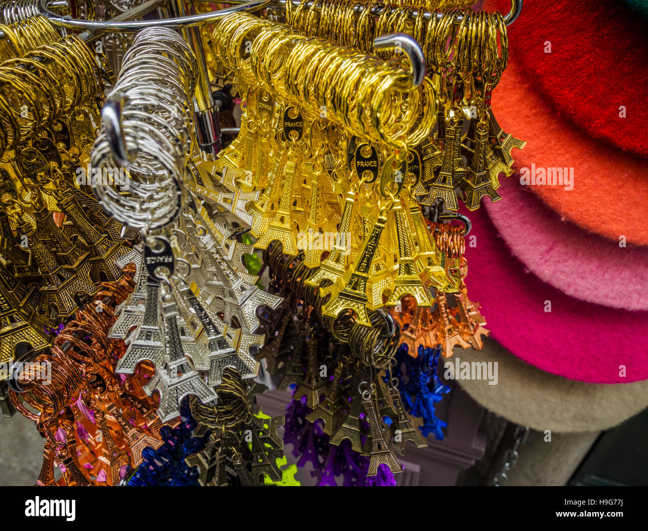 Souvenir shop in Paris, France Stock Photo Alamy