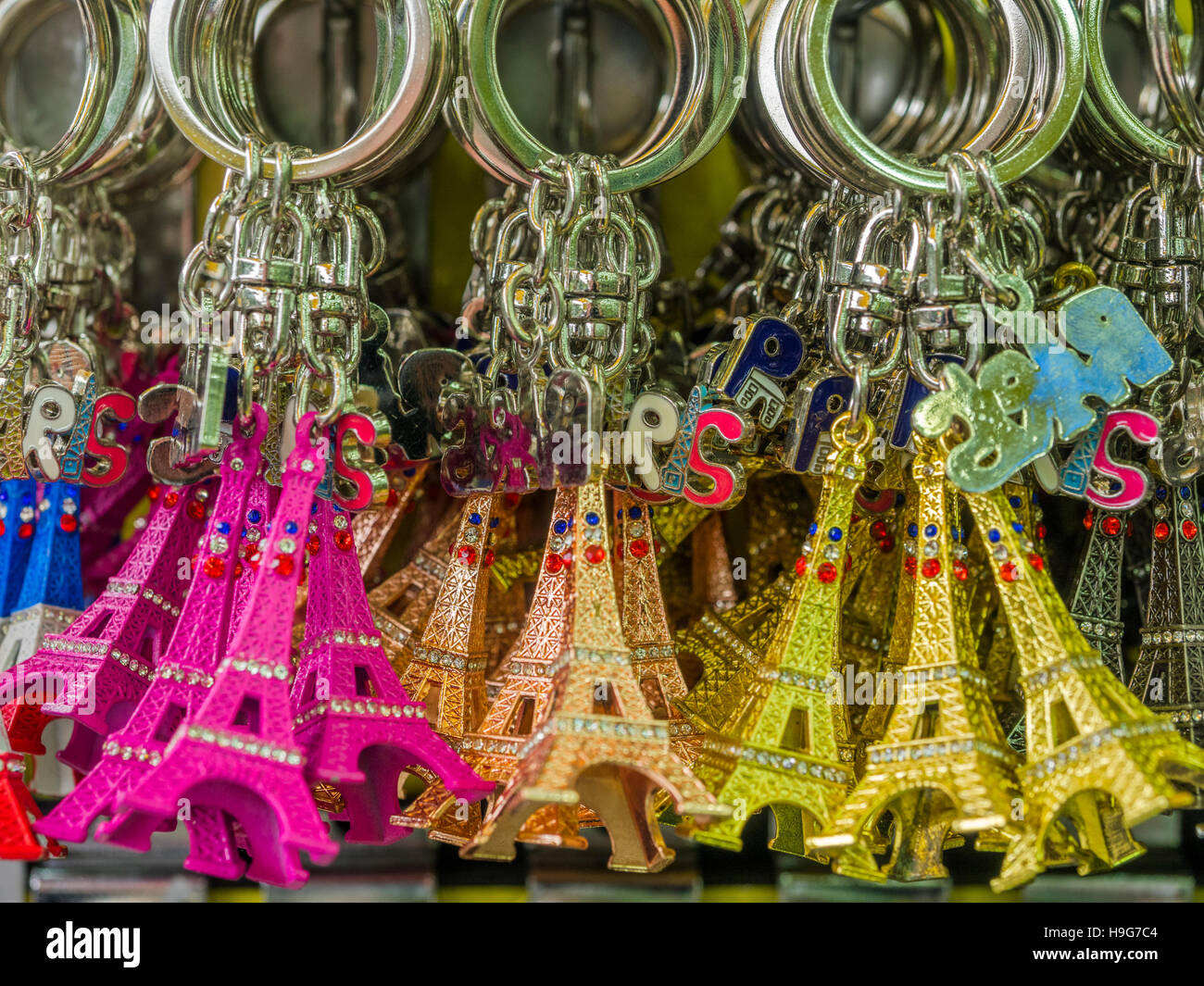 Souvenir shop in Paris, France Stock Photo Alamy