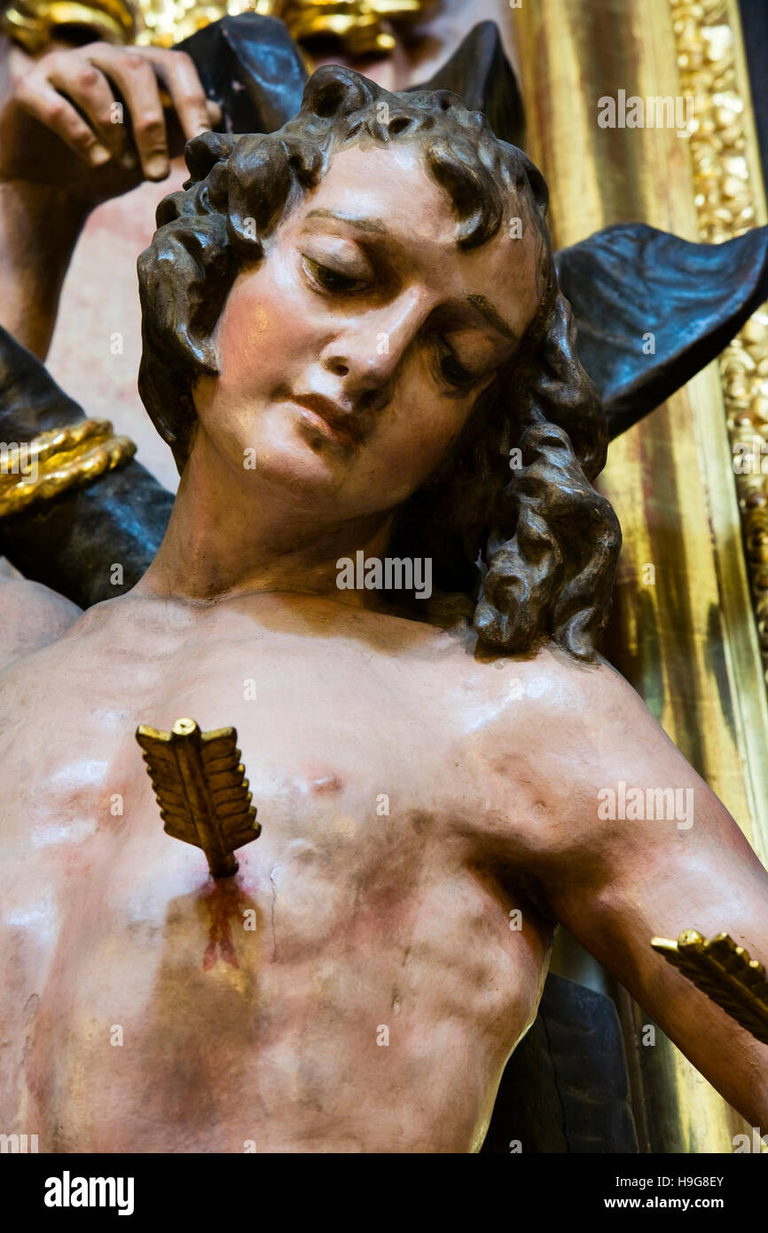 Saint sebastian with an angel hi-res stock photography and images - Alamy