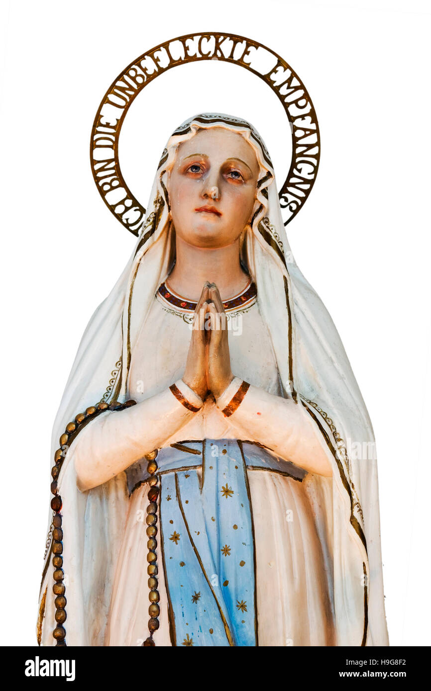 Holy Virgin Mary statue Stock Photo Alamy