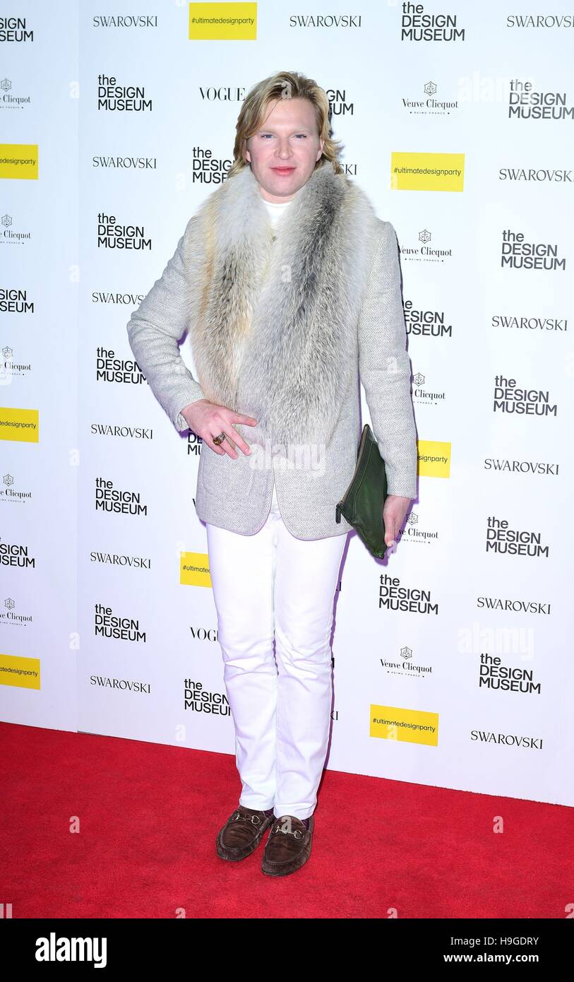 Henry Conway attending the new Design Museum opening party in Kensington, London. Stock Photo