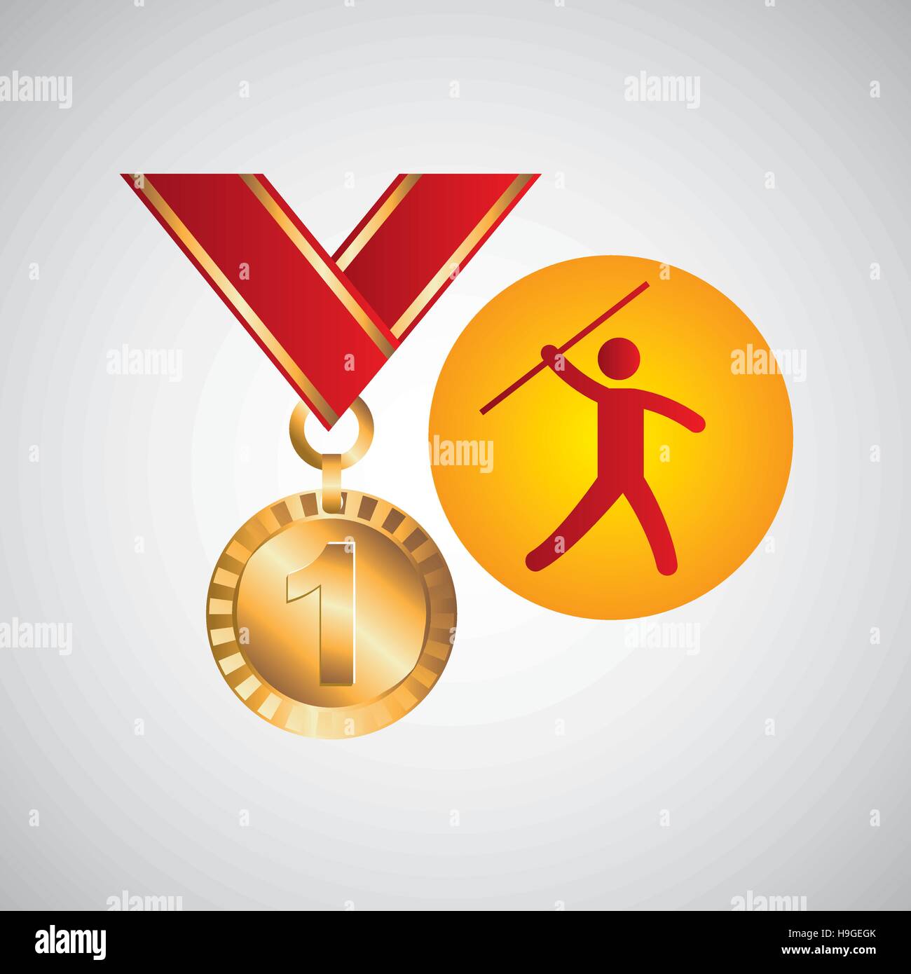 Olympic gold medal javelin throw hires stock photography and images