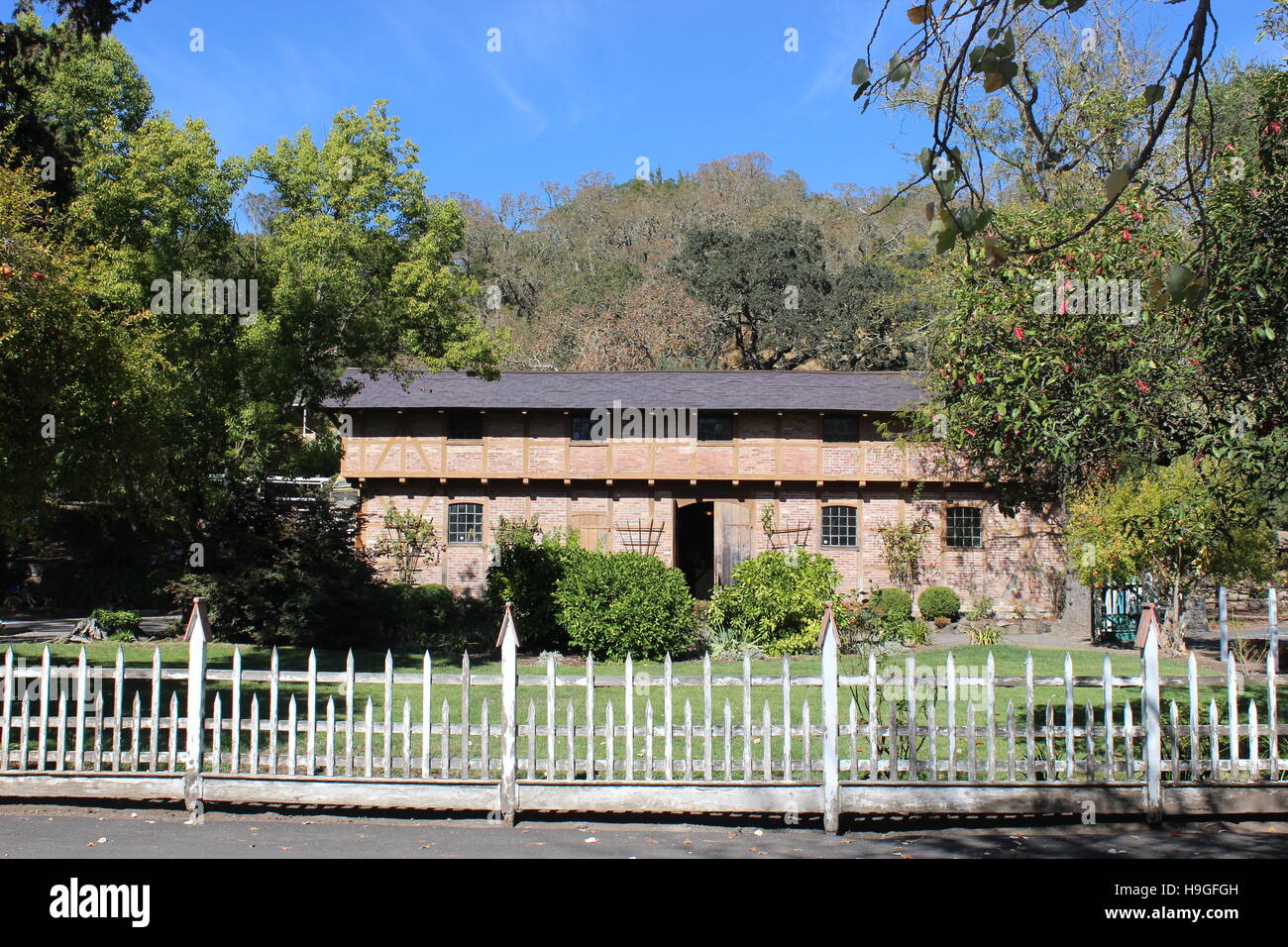 Lachryma Montis, Vallejo Home, Sonoma State Historic Park, California Stock Photo