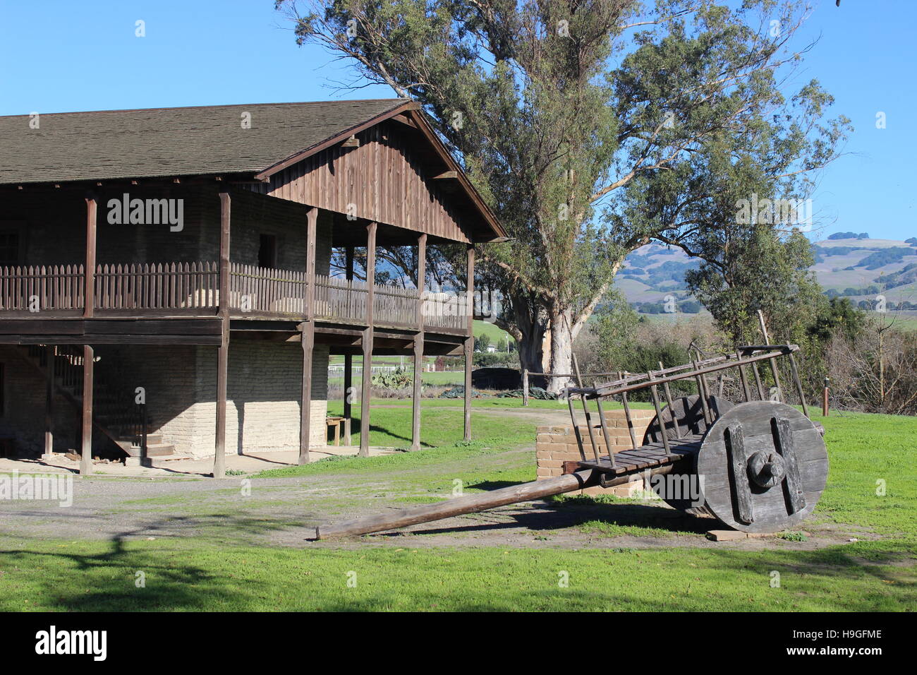 Petaluma Adobe State Historic Park, California Stock Photo