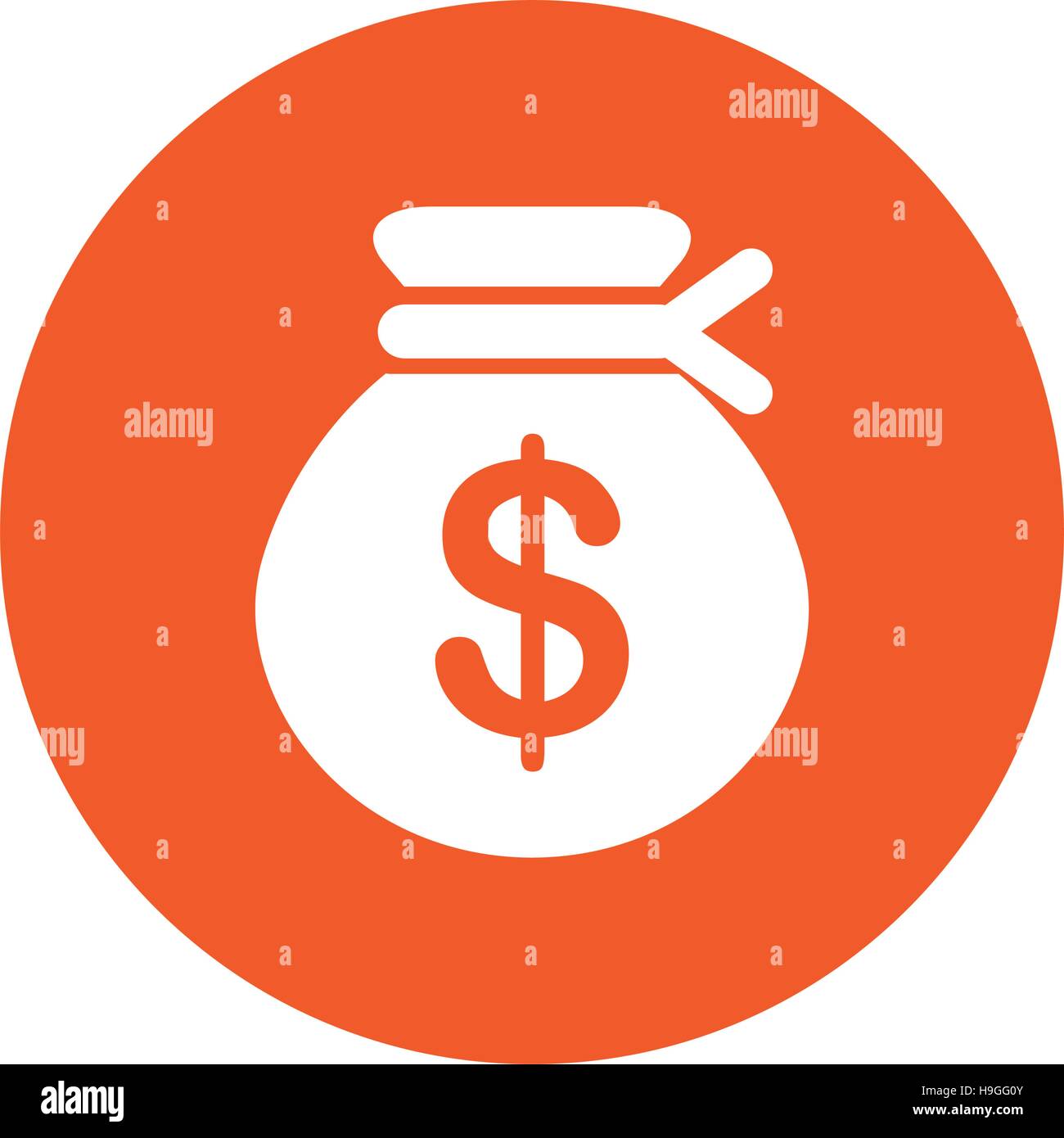 money bag isolated icon vector illustration design Stock Vector Image ...